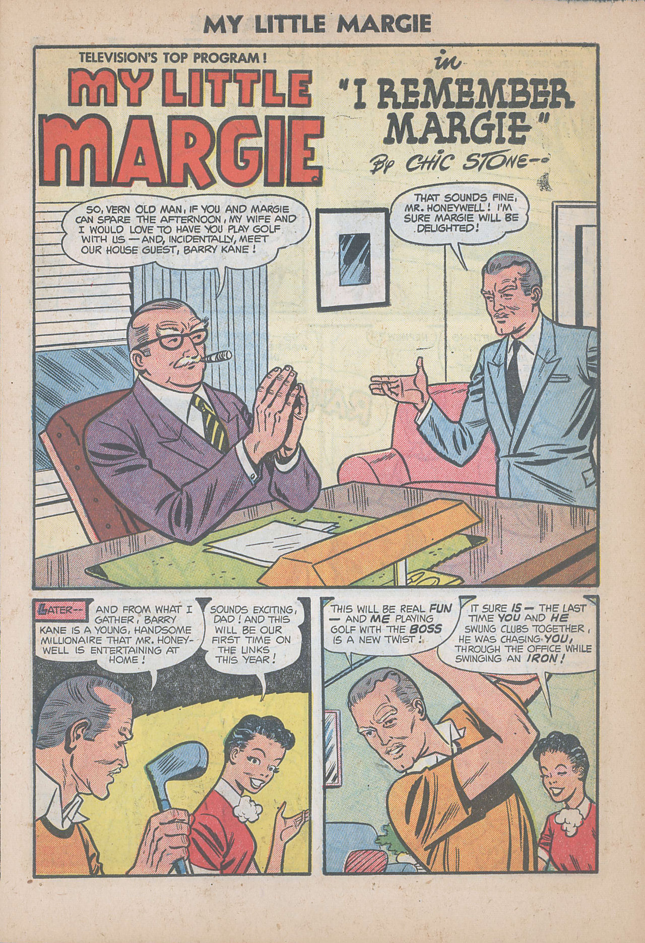 Read online My Little Margie (1954) comic -  Issue #3 - 23