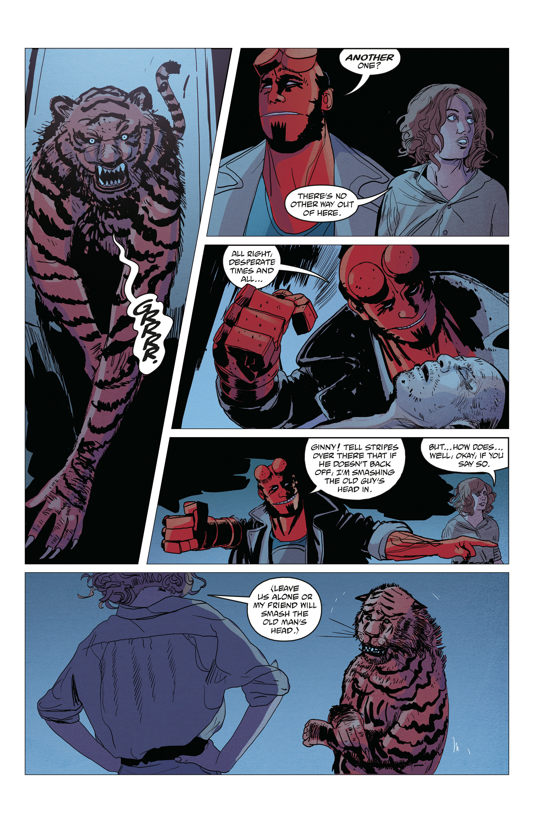 Read online Hellboy and the B.P.R.D.: 1957 - Fearful Symmetry comic -  Issue # Full - 21