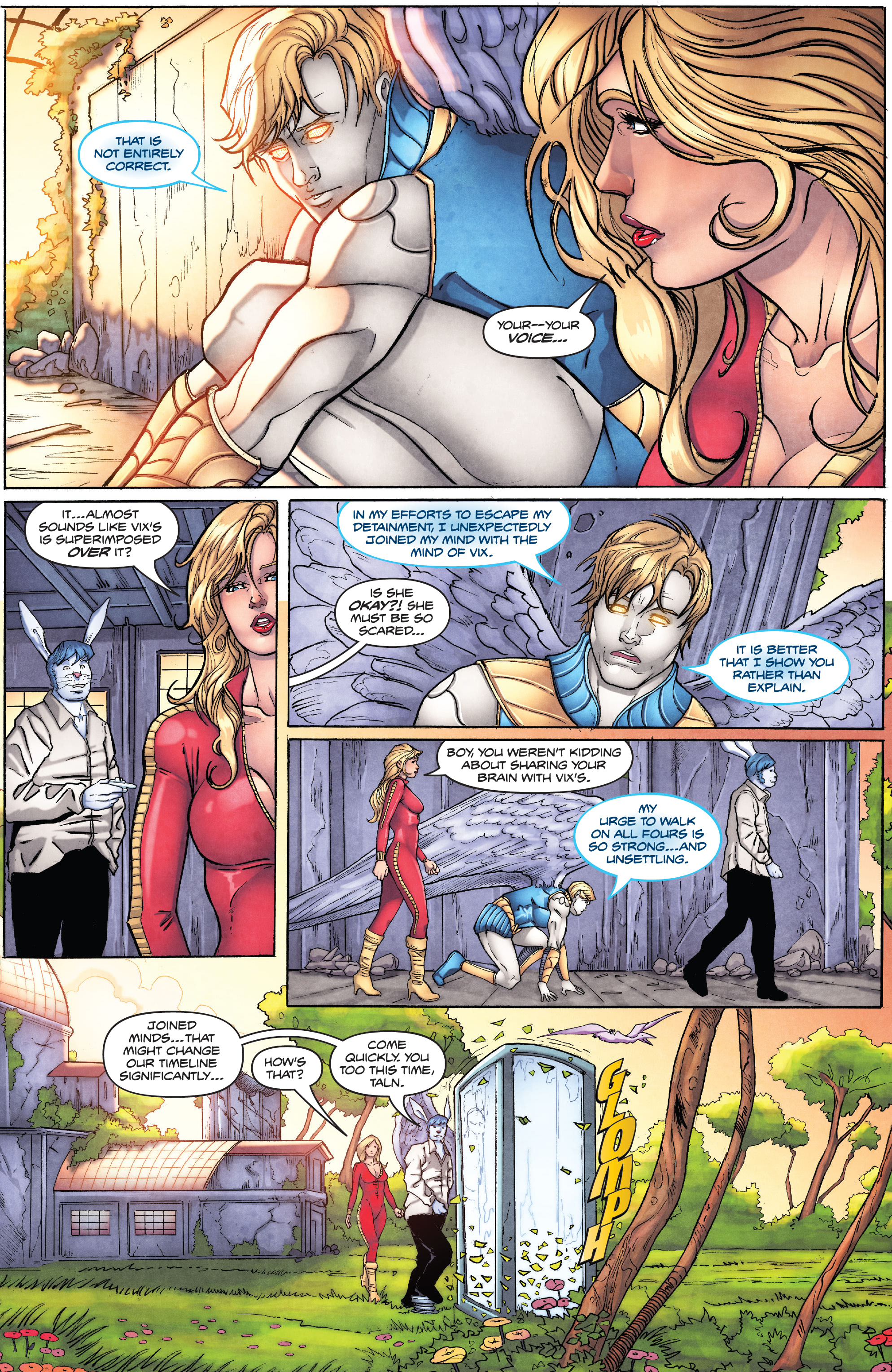 Read online Barbarella: The Center Cannot Hold comic -  Issue #3 - 9