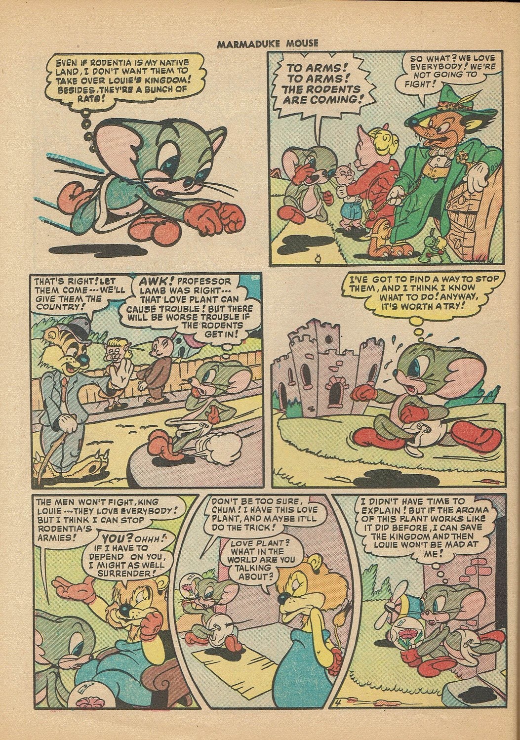Read online Marmaduke Mouse comic -  Issue #16 - 26