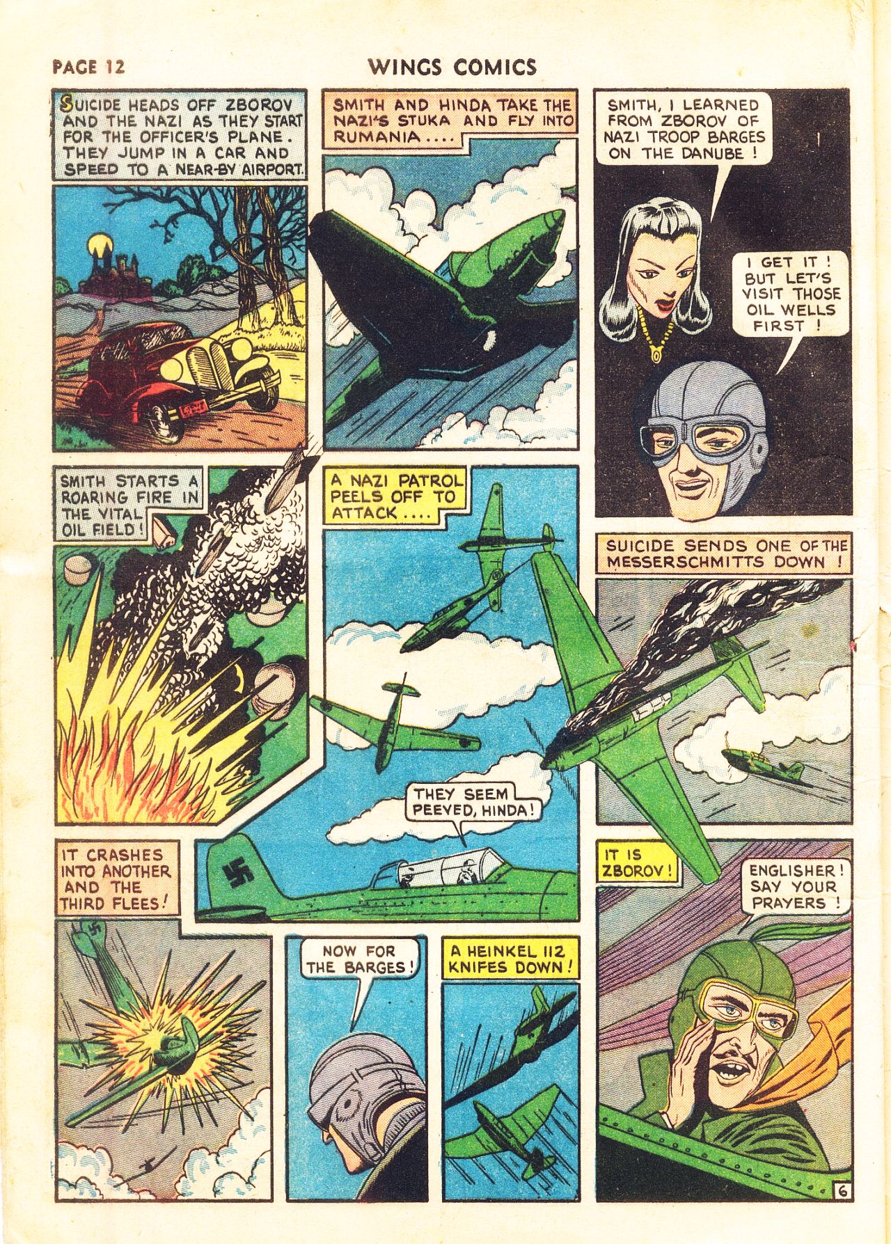 Read online Wings Comics comic -  Issue #11 - 14