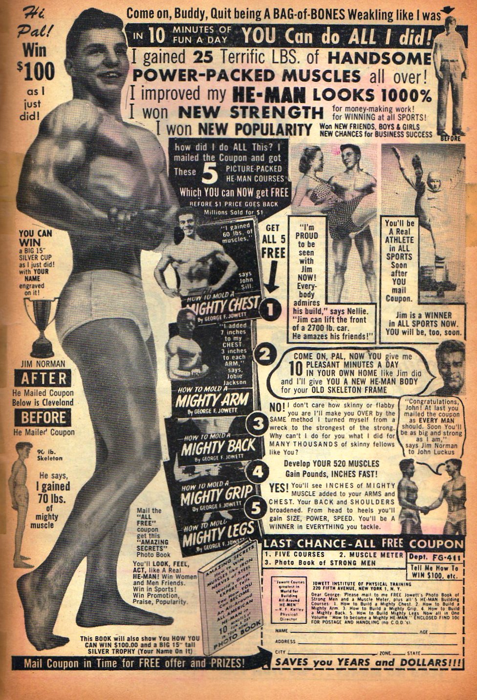 Read online Fantastic Comics (1954) comic -  Issue #11 - 35