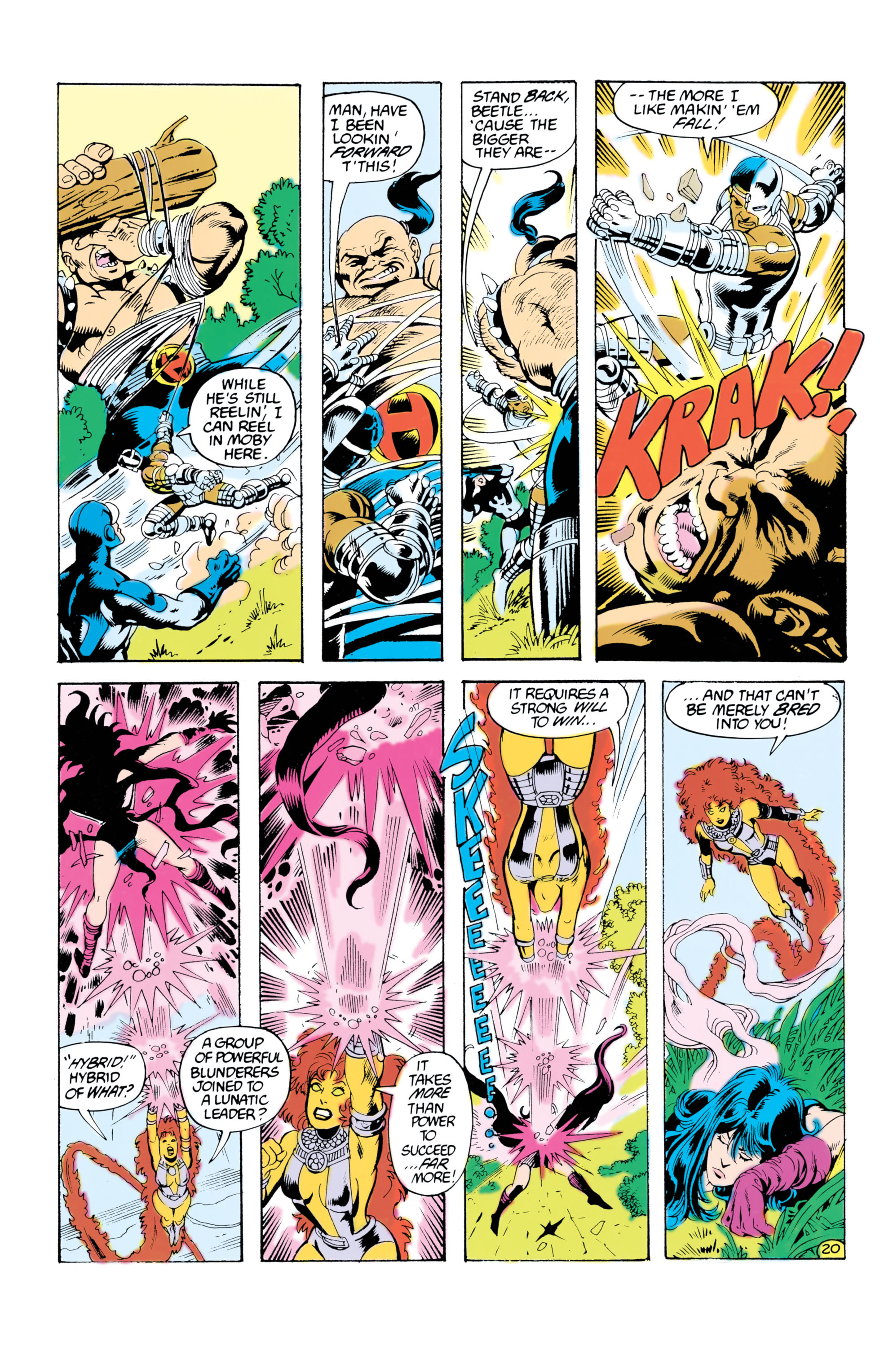 Read online Blue Beetle (1986) comic -  Issue #12 - 20