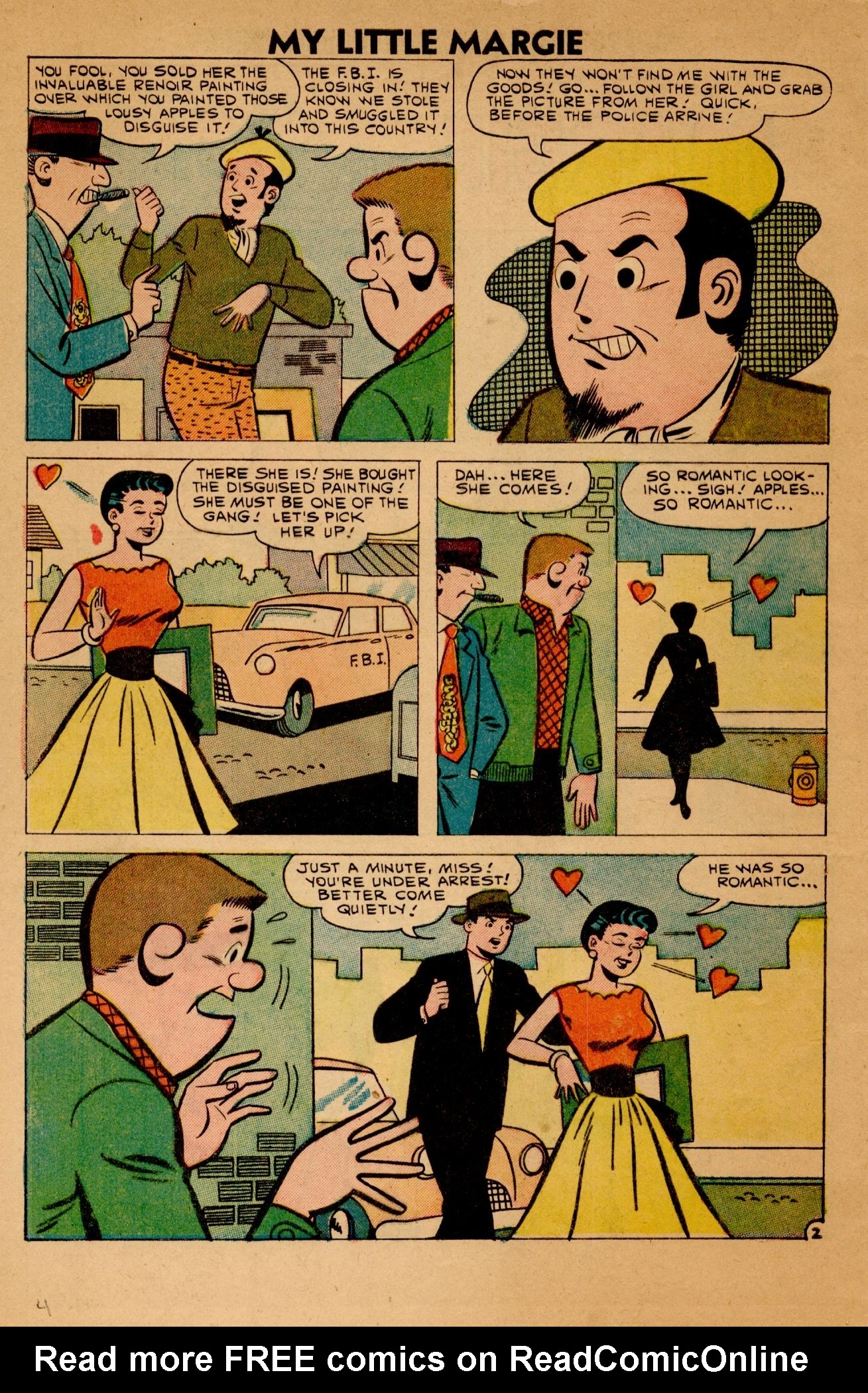 Read online My Little Margie (1954) comic -  Issue #32 - 5