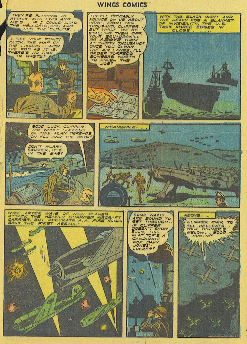 Read online Wings Comics comic -  Issue #42 - 57