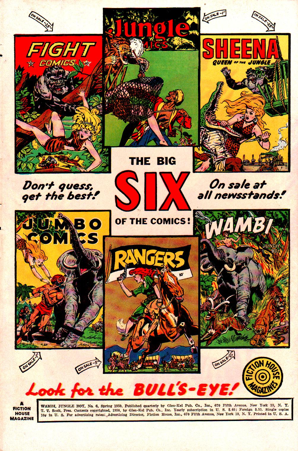 Read online Wambi Jungle Boy comic -  Issue #6 - 2
