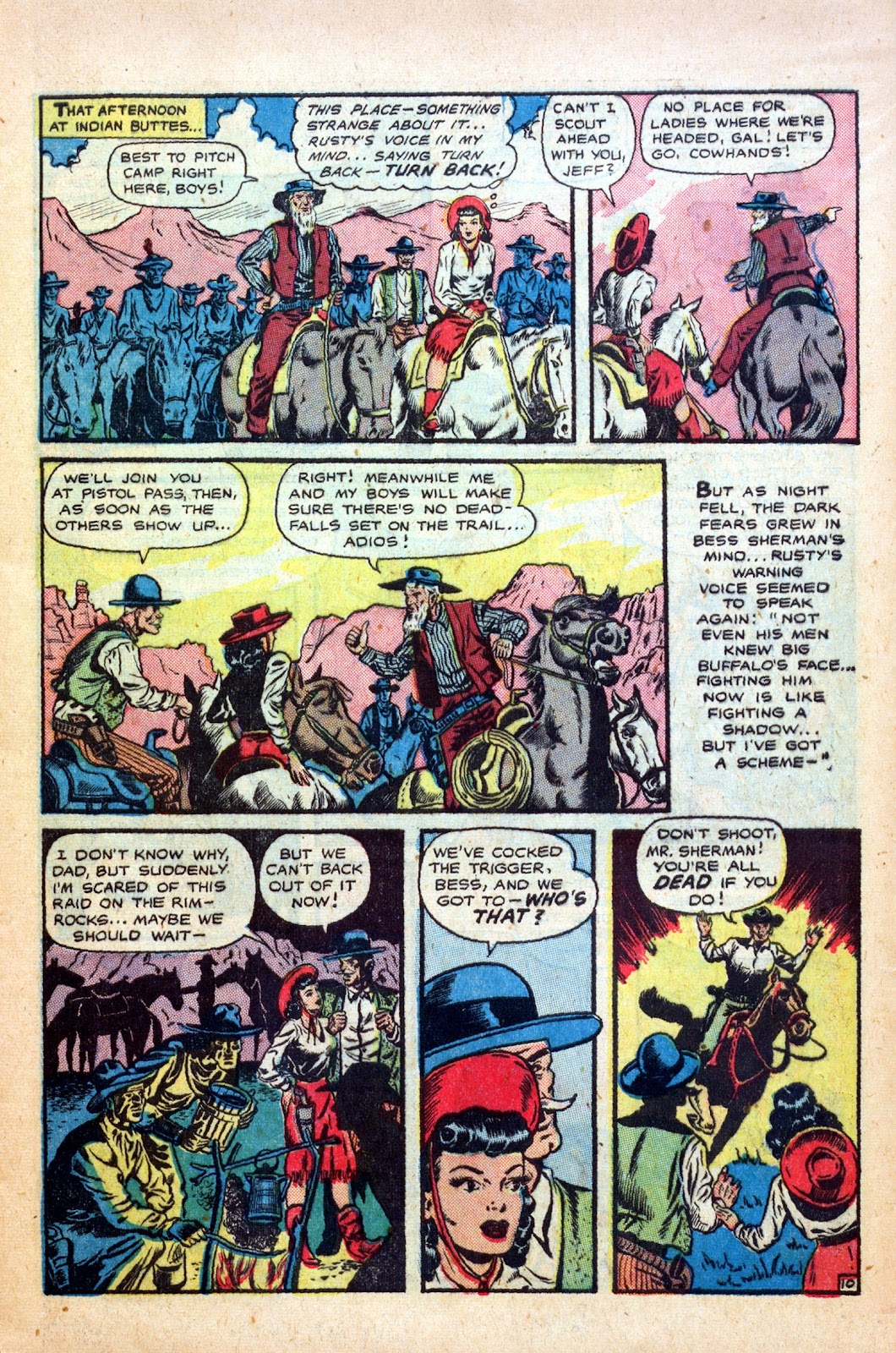 Cowgirl Romances (1950) issue 1 - Page 13