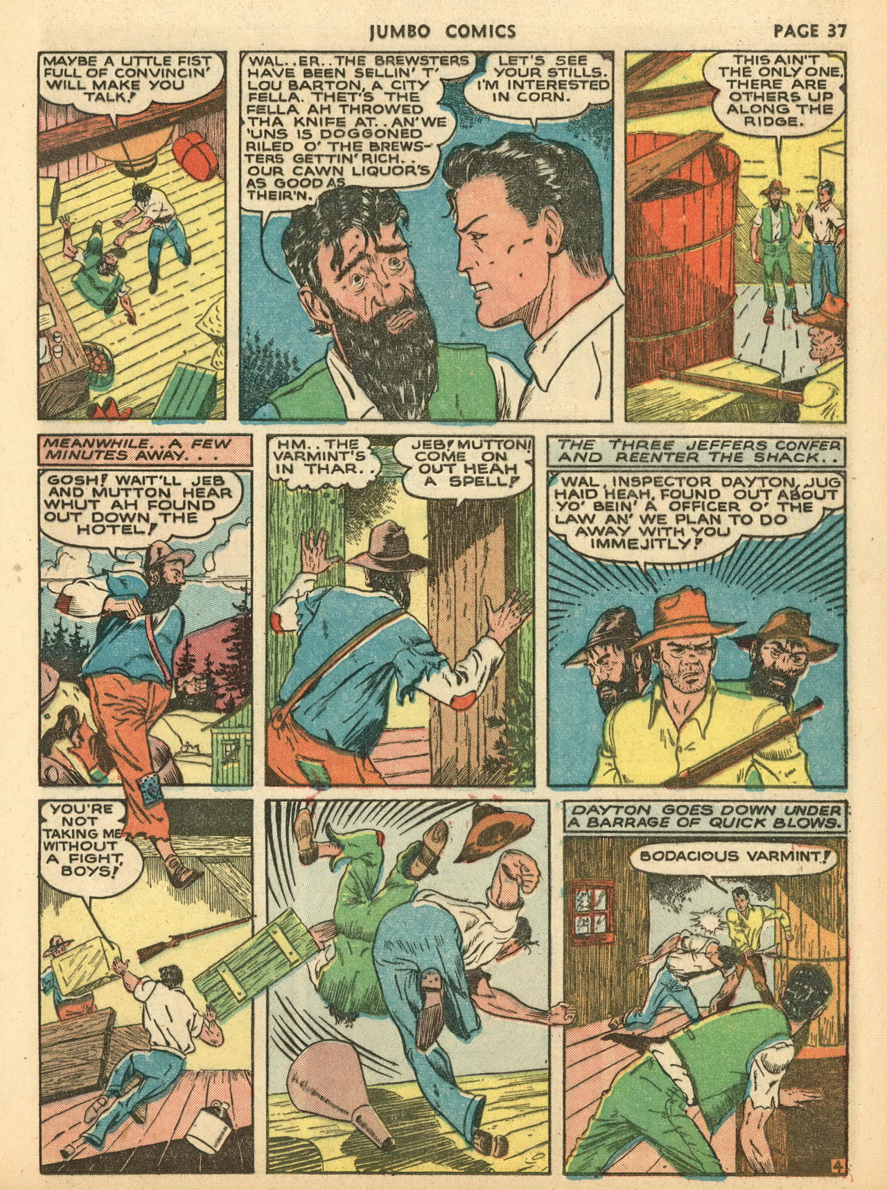 Read online Jumbo Comics comic -  Issue #29 - 39