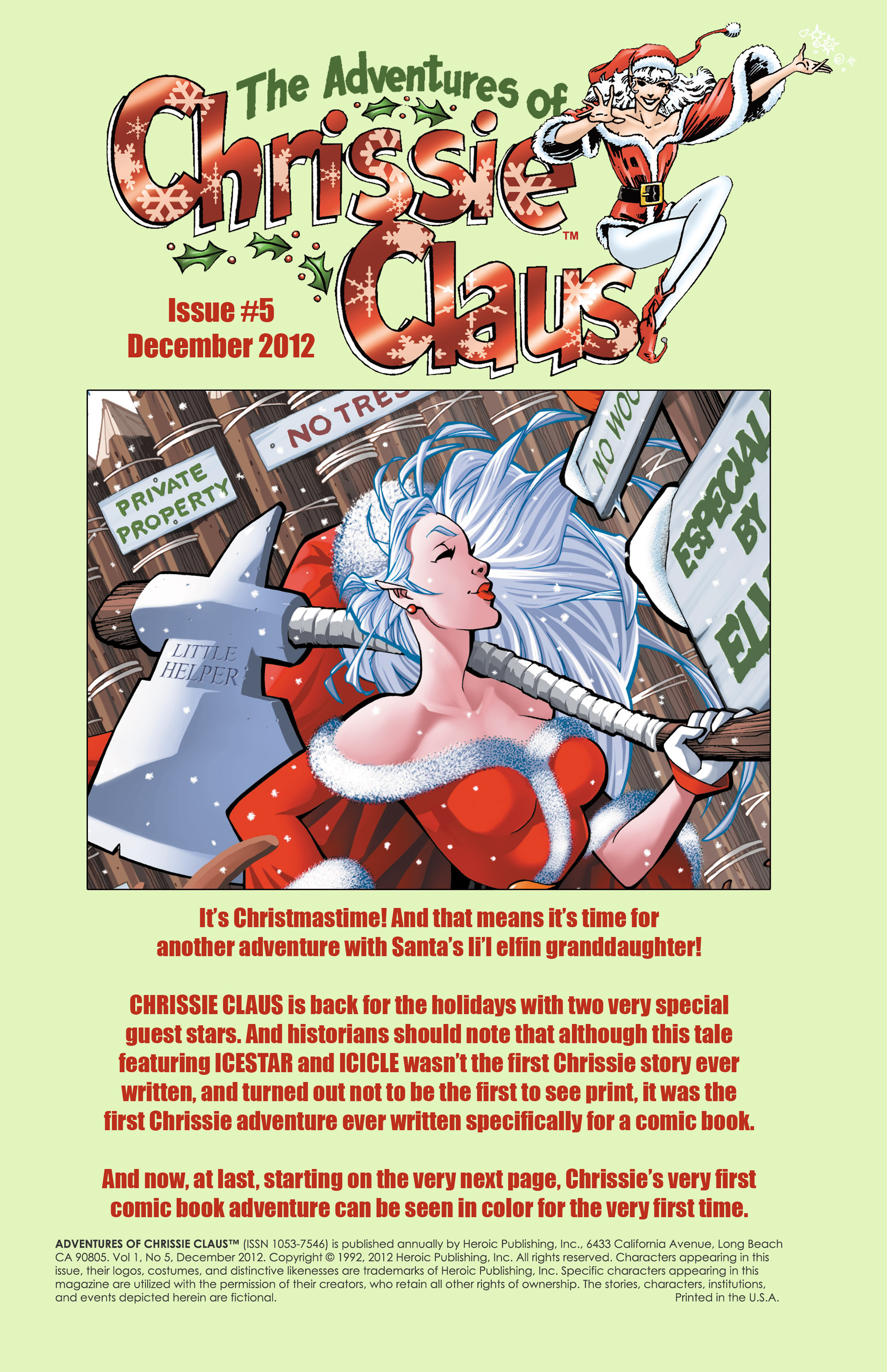Read online The Adventures of Chrissie Claus comic -  Issue #5 - 2