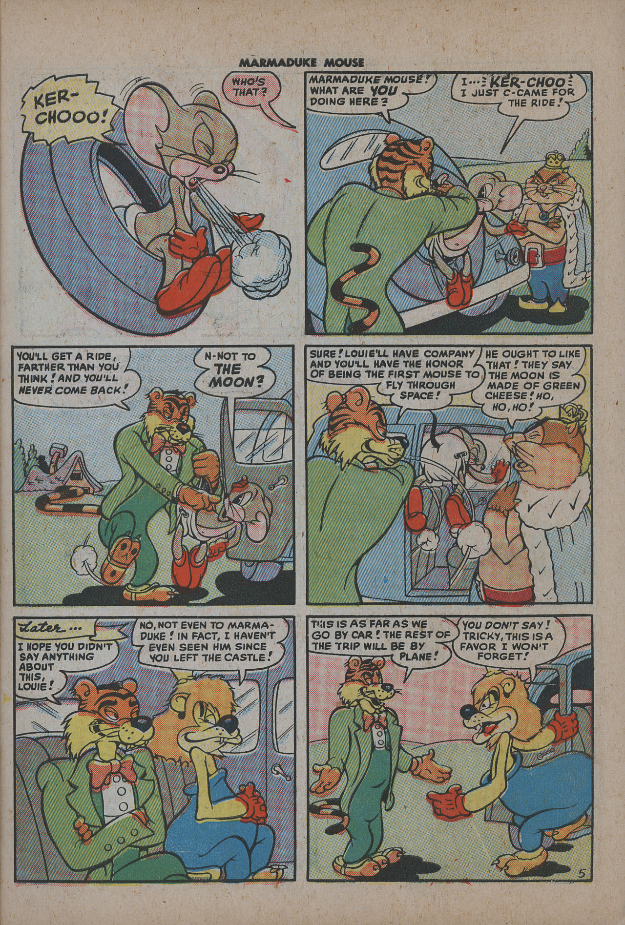 Read online Marmaduke Mouse comic -  Issue #15 - 7