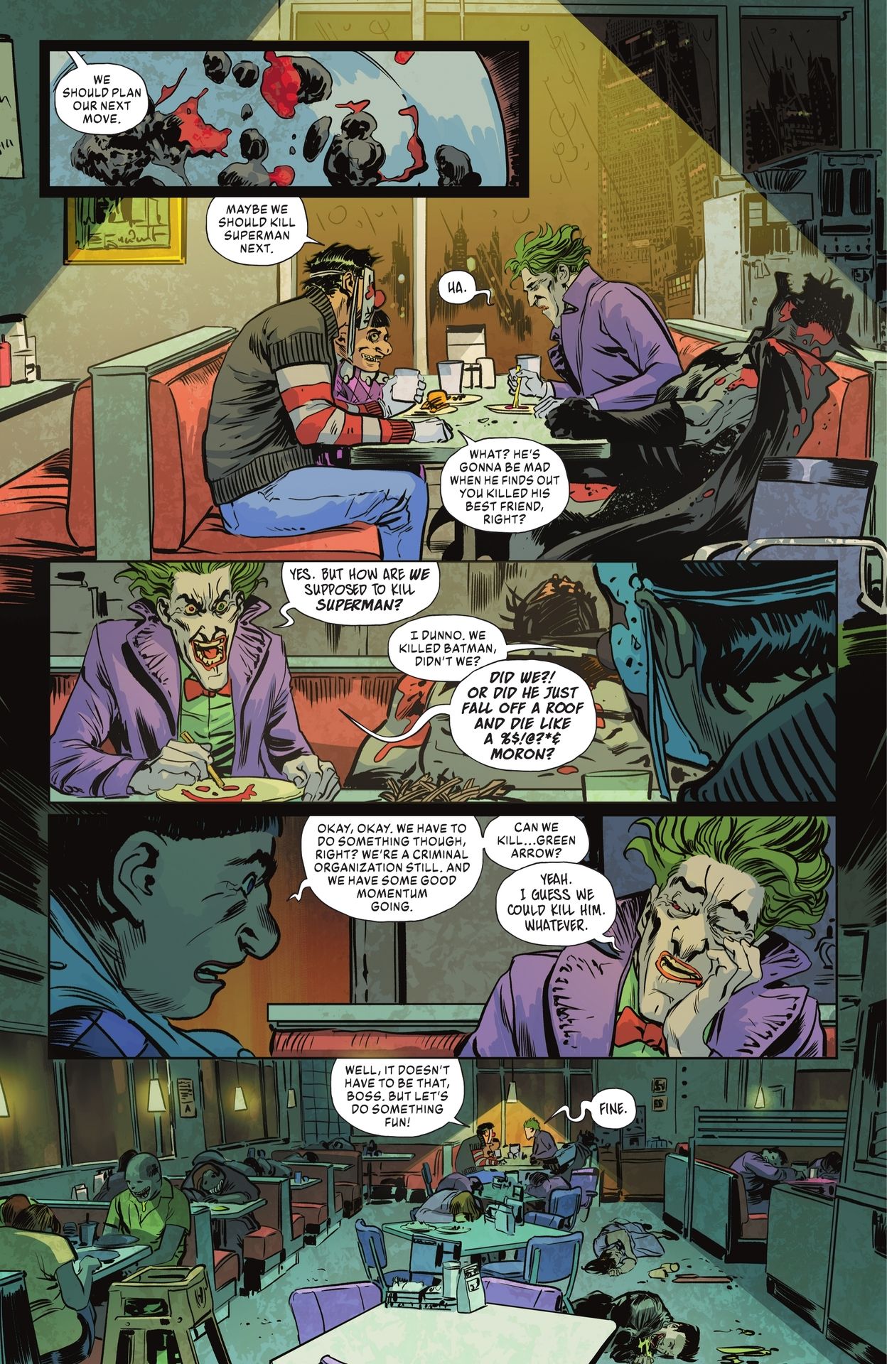 Read online Knight Terrors Collection comic -  Issue # The Joker - 8