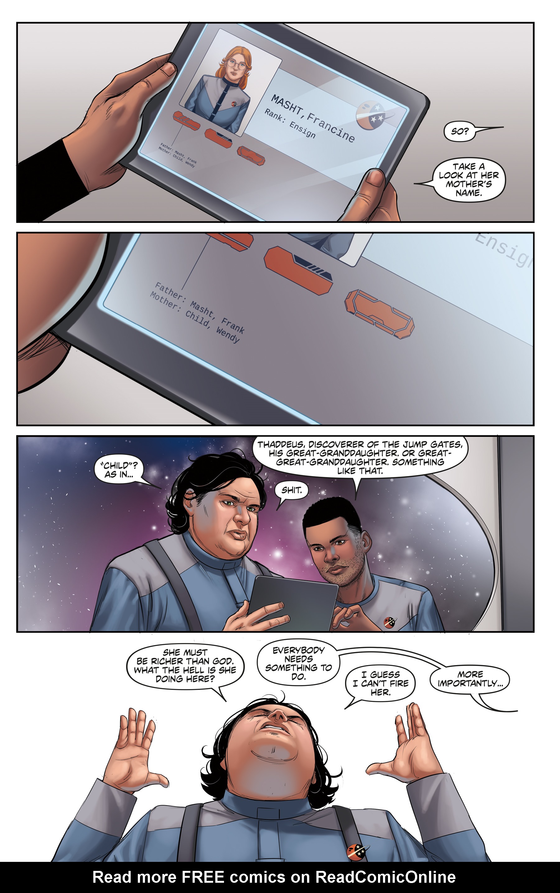 Read online Space Job comic -  Issue #4 - 5
