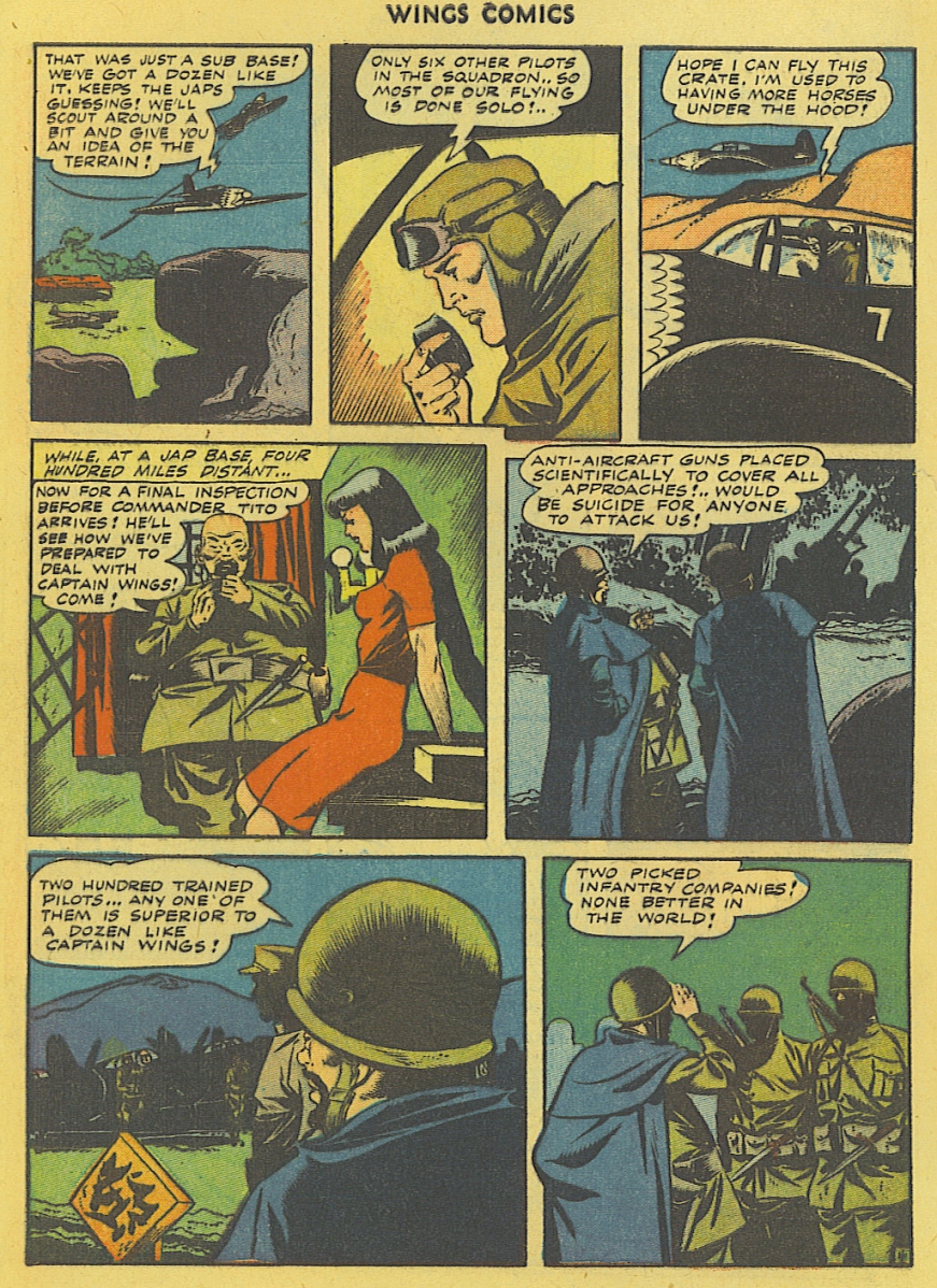 Read online Wings Comics comic -  Issue #42 - 6