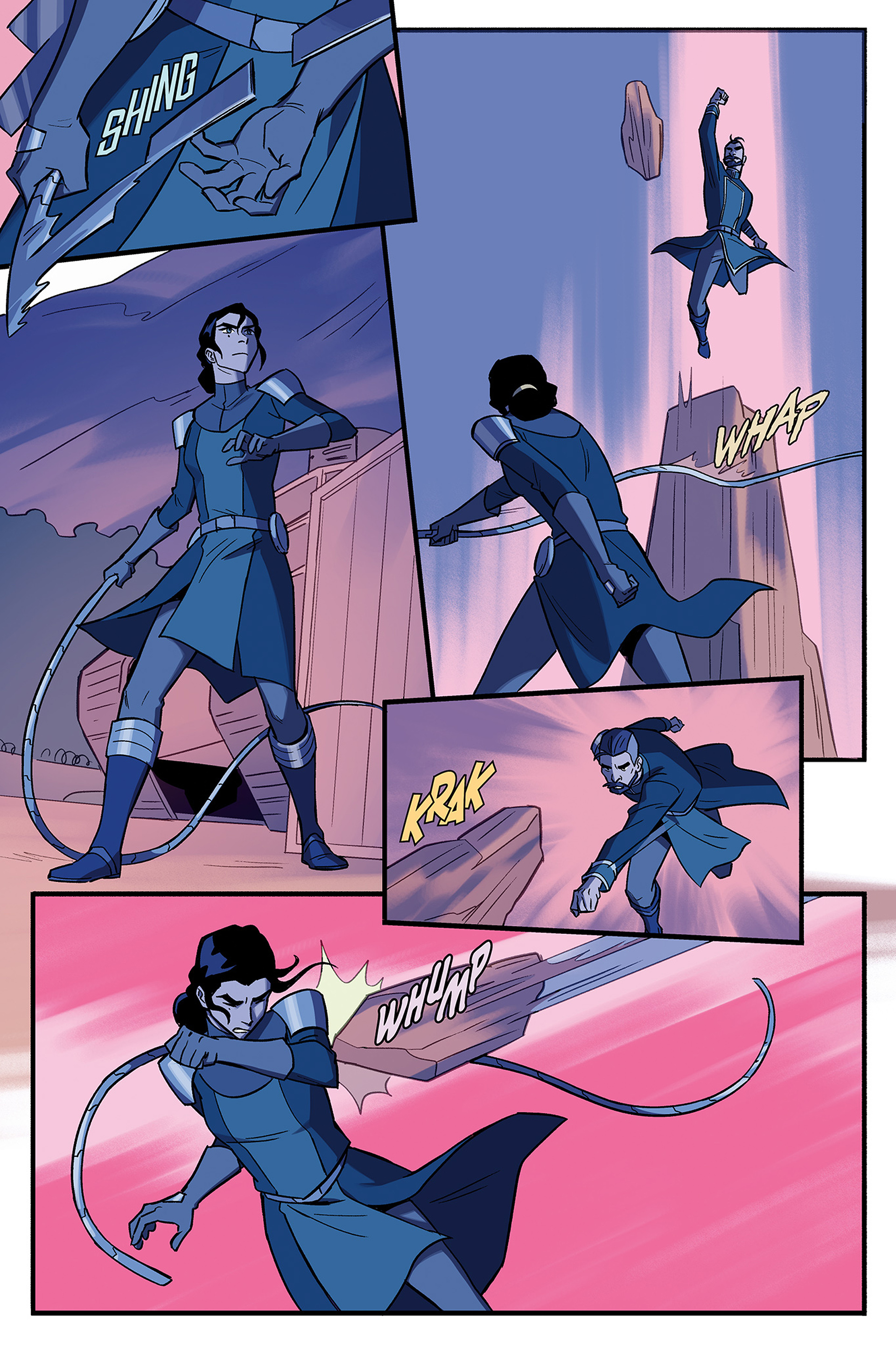Read online The Legend of Korra: Ruins of the Empire Omnibus comic -  Issue # TPB (Part 3) - 2