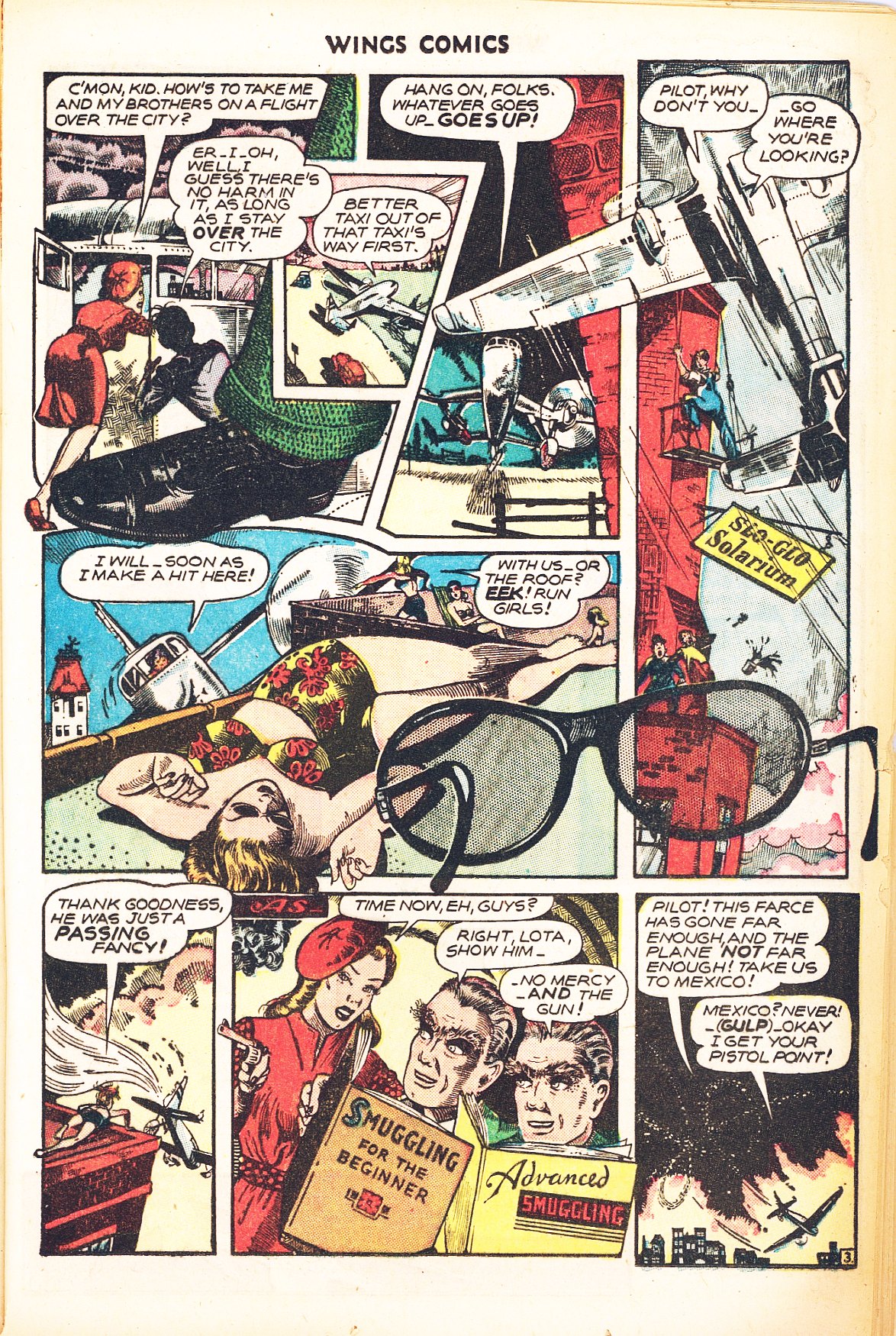 Read online Wings Comics comic -  Issue #74 - 21