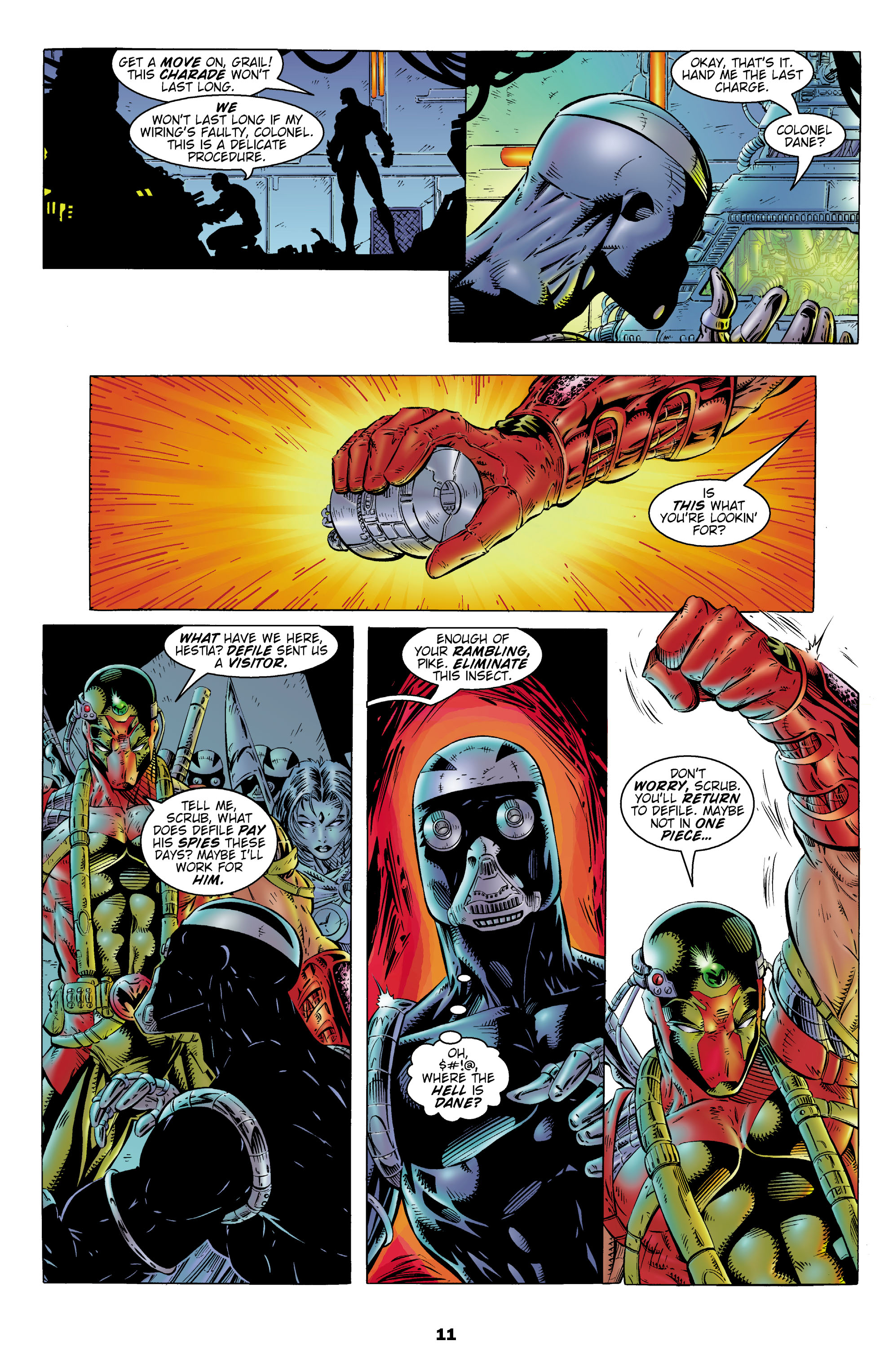 Read online Backlash comic -  Issue #6 - 12