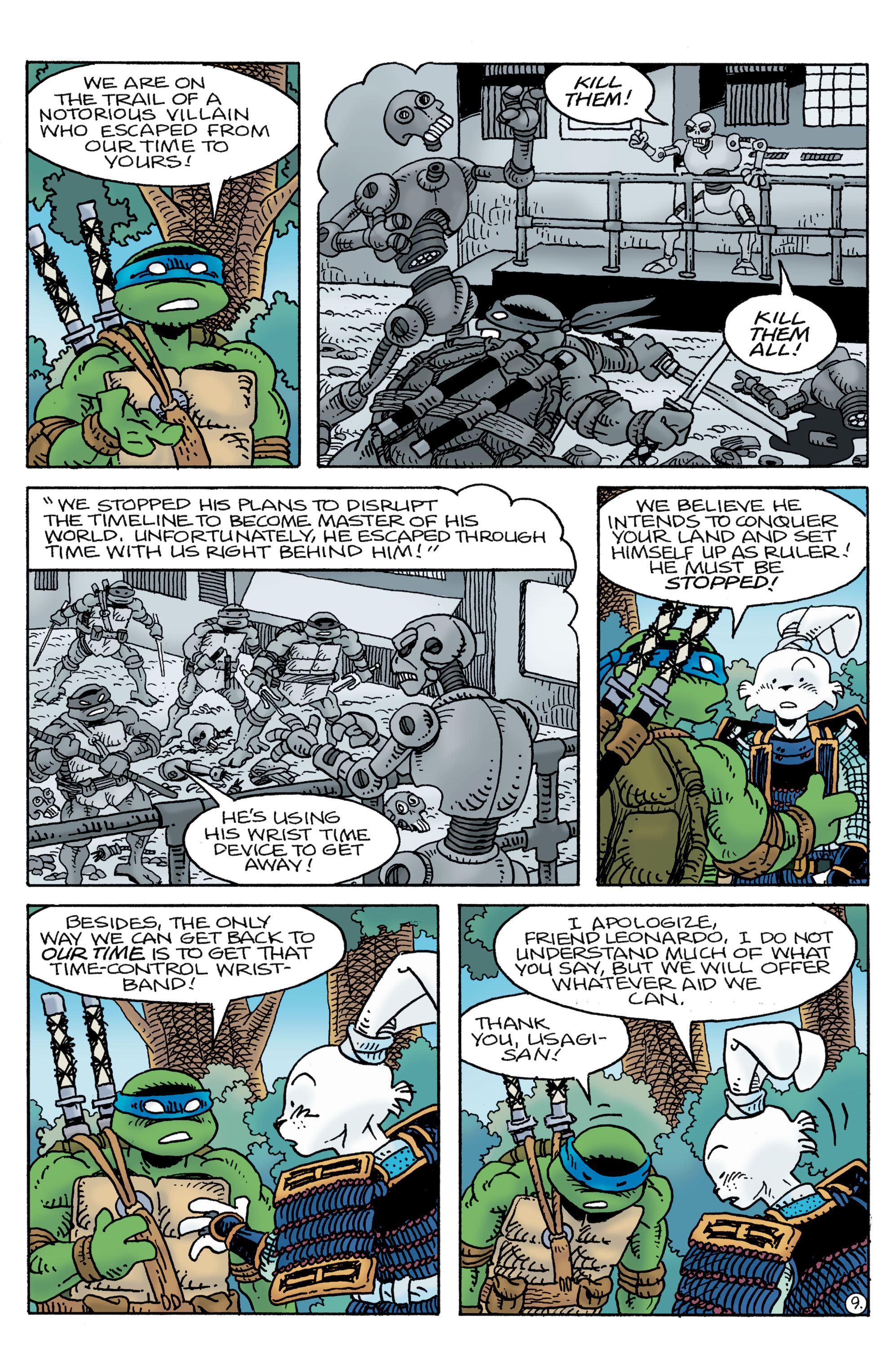 Read online Teenage Mutant Ninja Turtles/Usagi Yojimbo: WhereWhen comic -  Issue #2 - 11