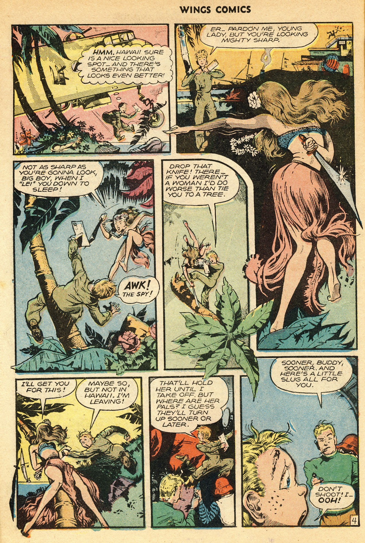 Read online Wings Comics comic -  Issue #82 - 22