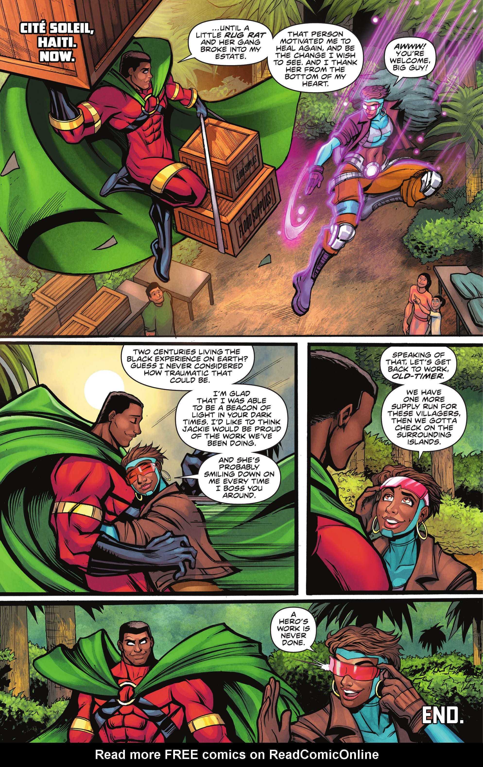 Read online New Talent Showcase: The Milestone Initiative comic -  Issue # TPB - 37