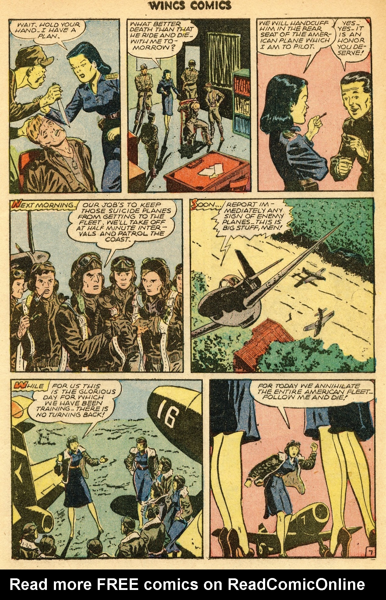 Read online Wings Comics comic -  Issue #63 - 9