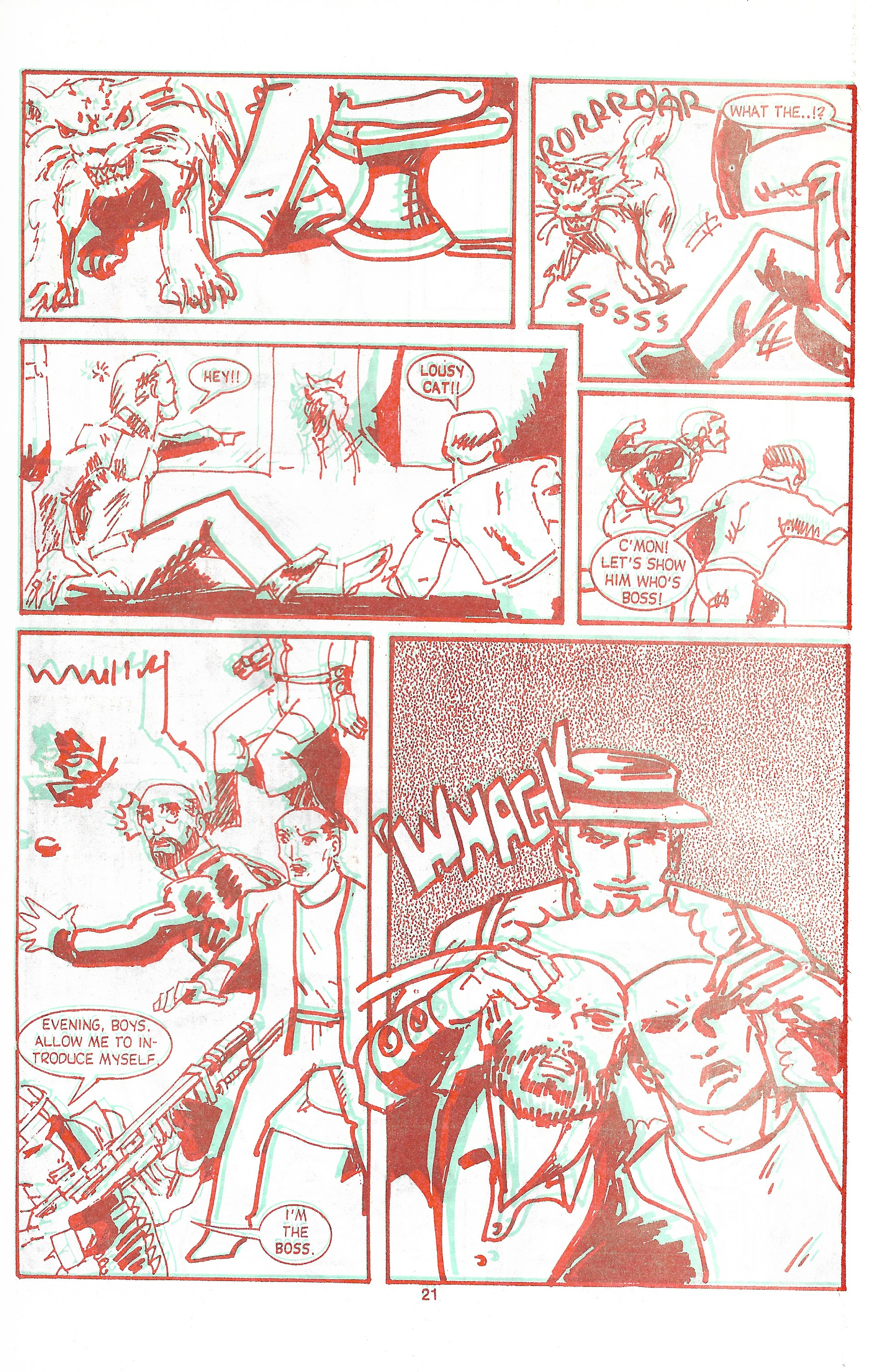 Read online Blackthorne 3-D Series comic -  Issue #26 - 23