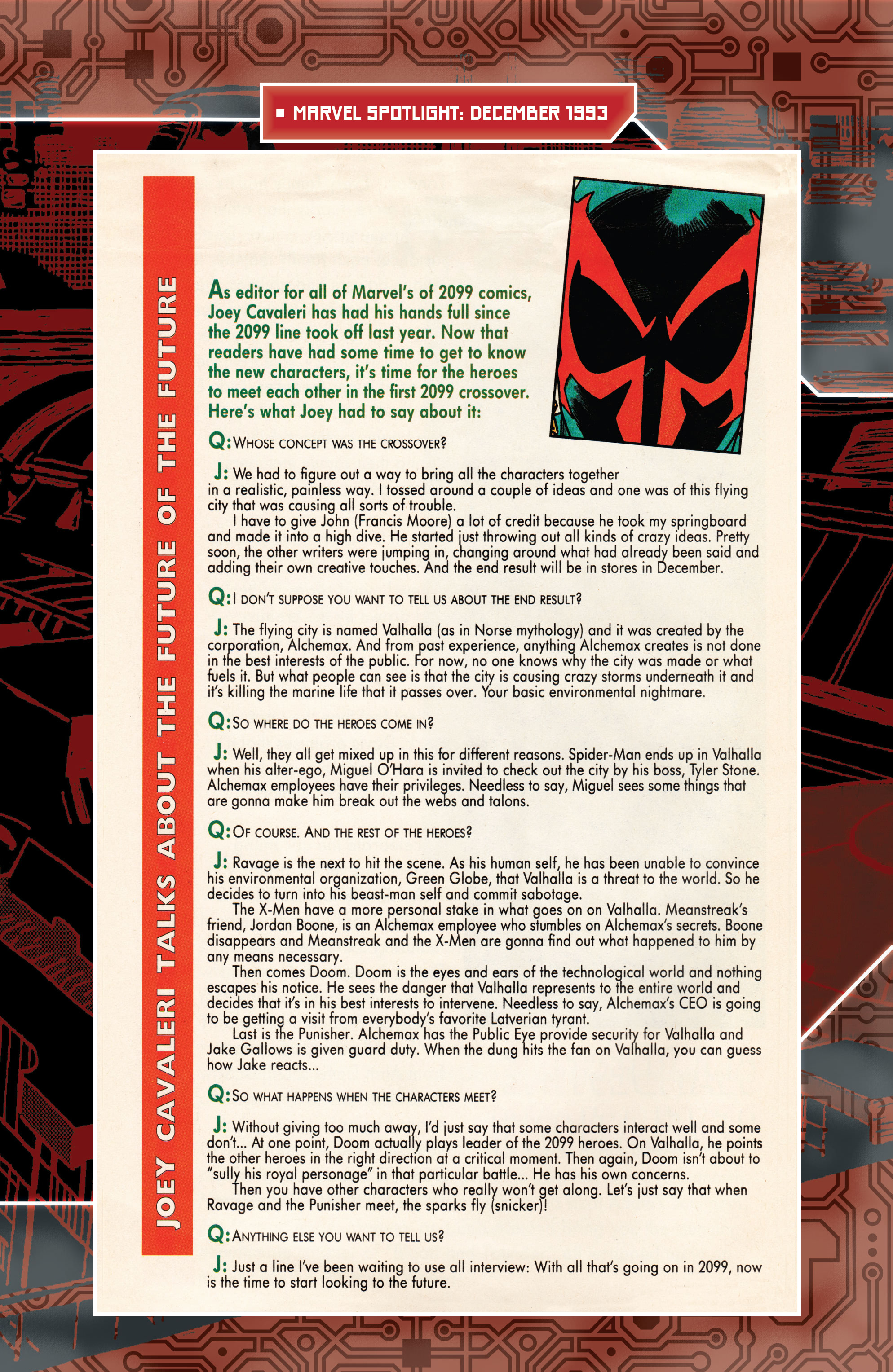 Read online Spider-Man 2099 (1992) comic -  Issue # _Omnibus (Part 14) - 13