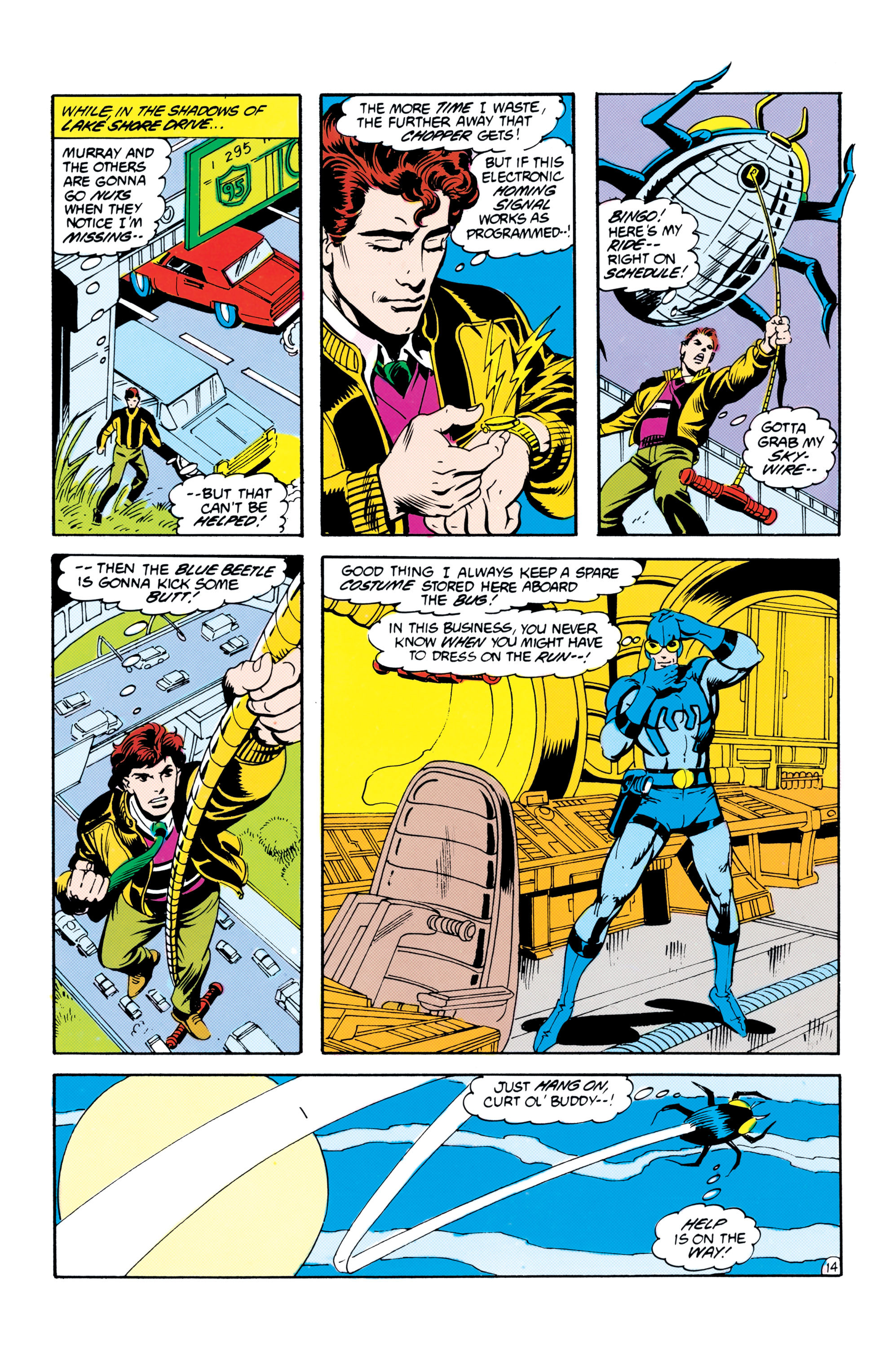 Read online Blue Beetle (1986) comic -  Issue #11 - 15