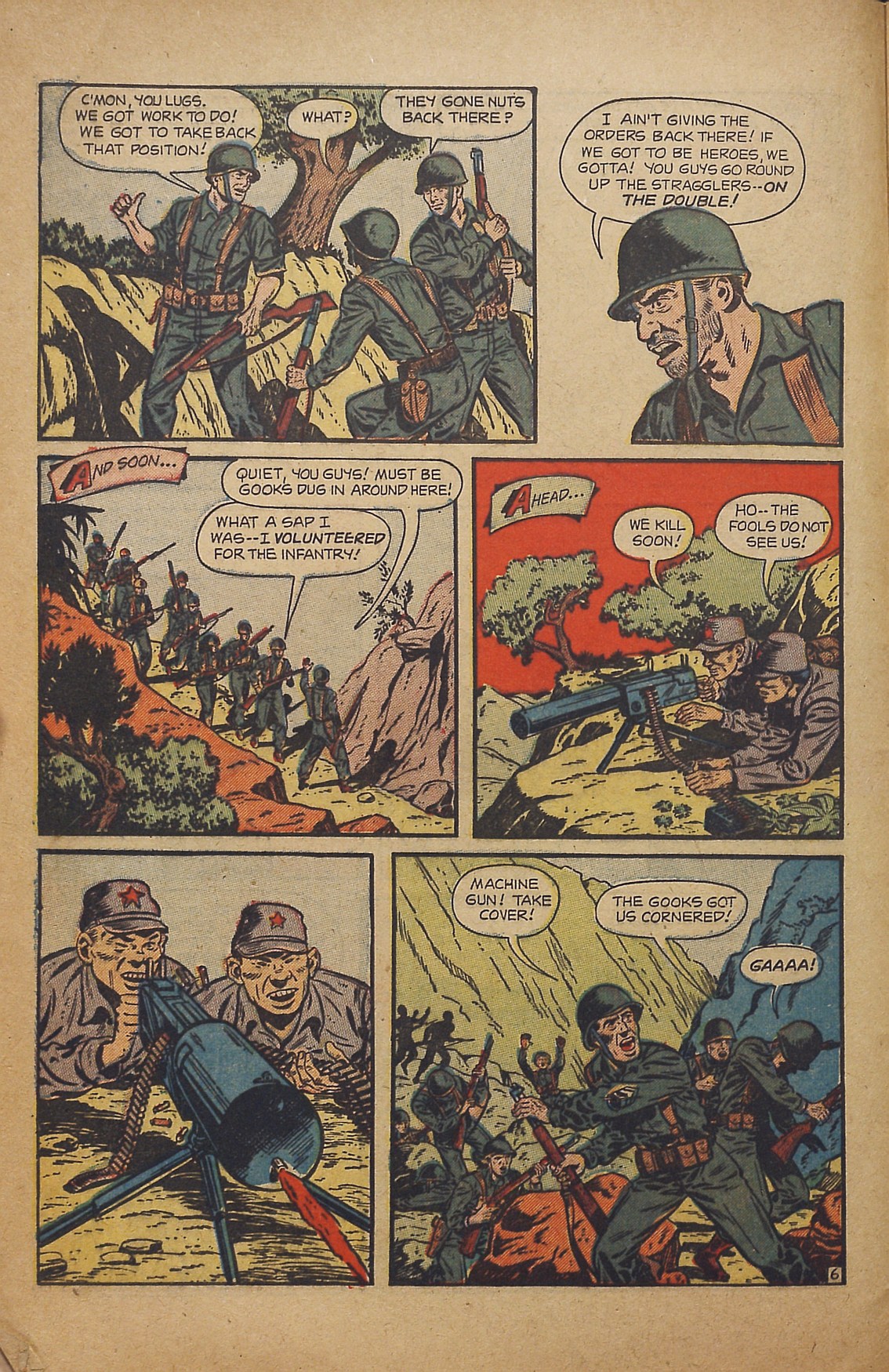 Read online G-I in Battle (1952) comic -  Issue #5 - 8