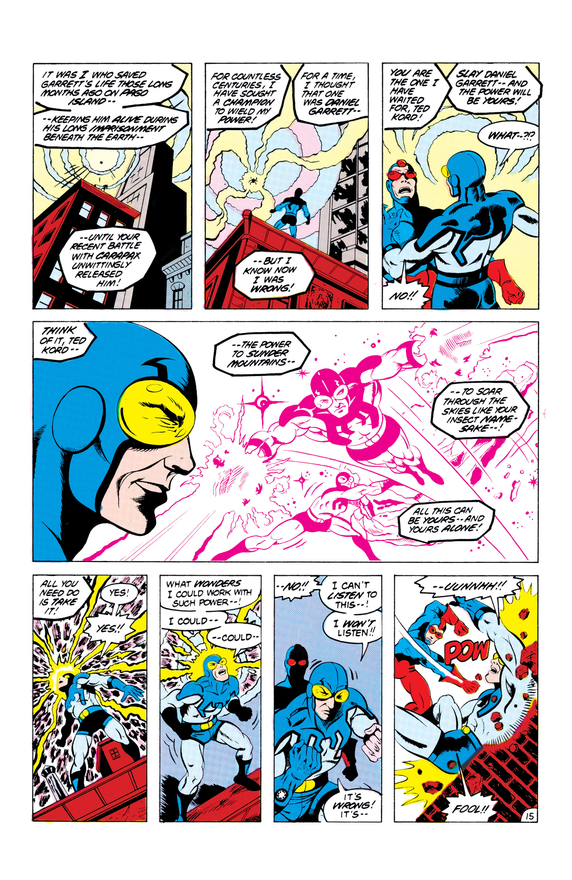 Read online Blue Beetle (1986) comic -  Issue #18 - 16