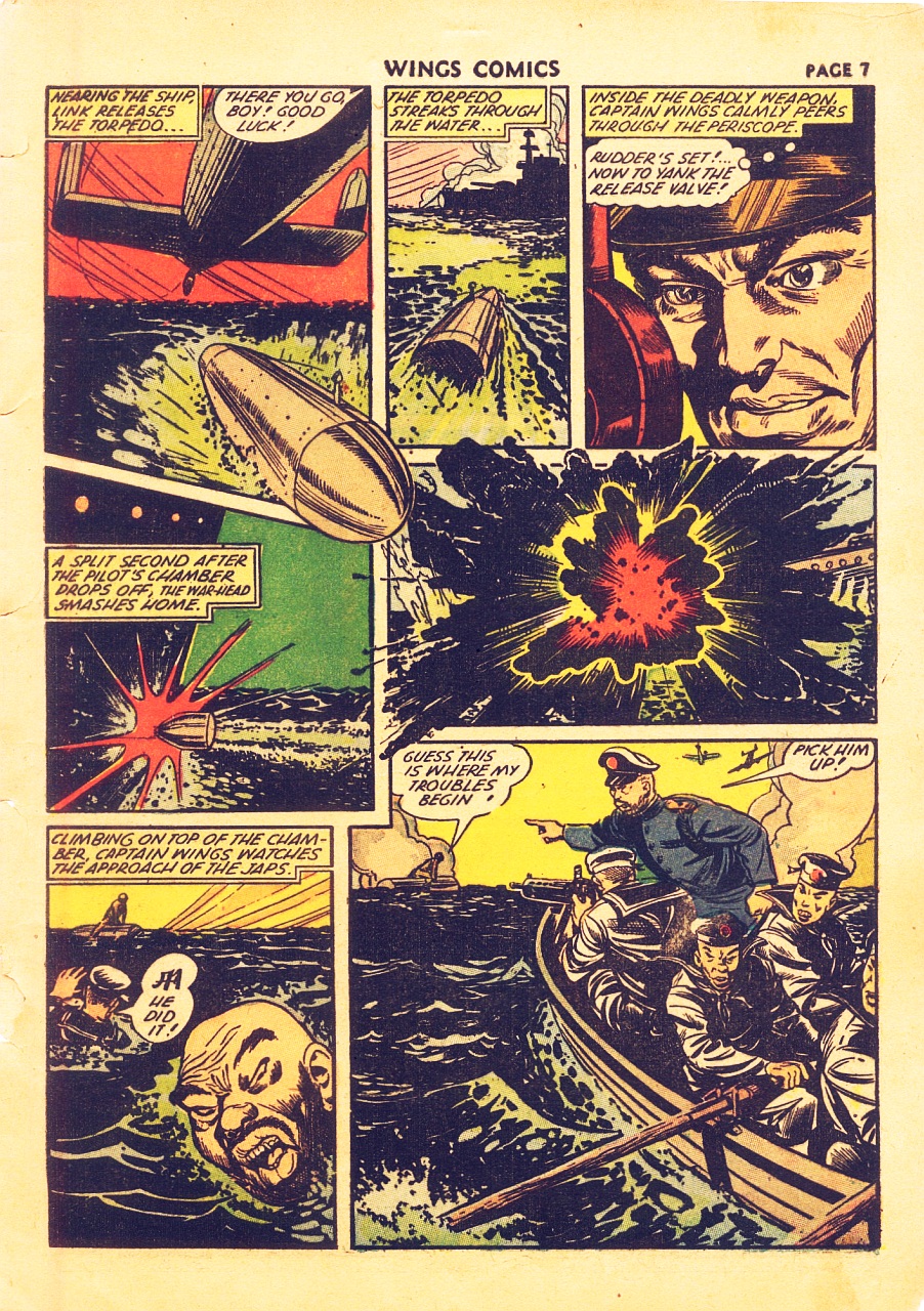 Read online Wings Comics comic -  Issue #28 - 10