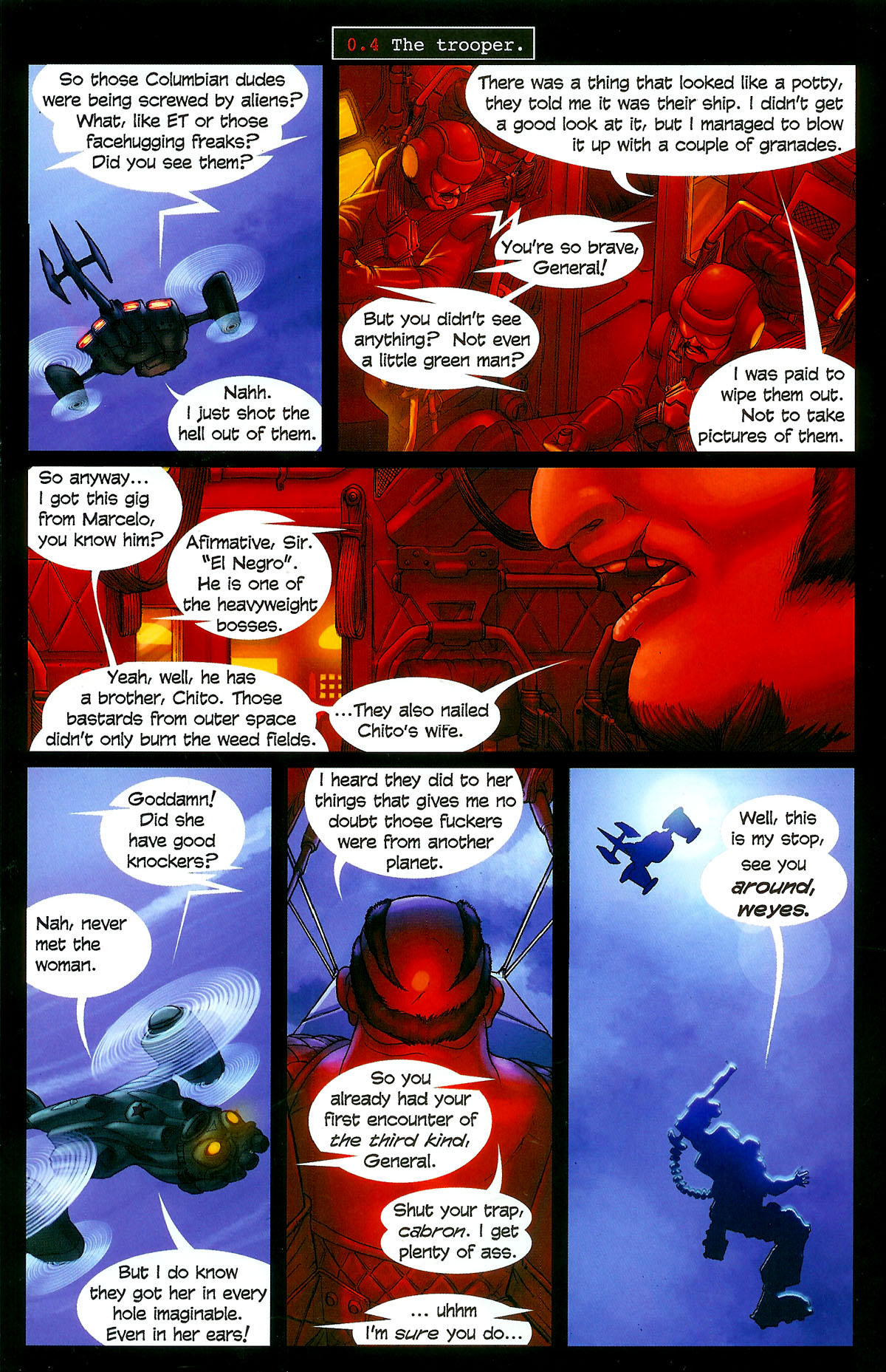 Read online El Arsenal: Unknown Enemy comic -  Issue #1 - 16