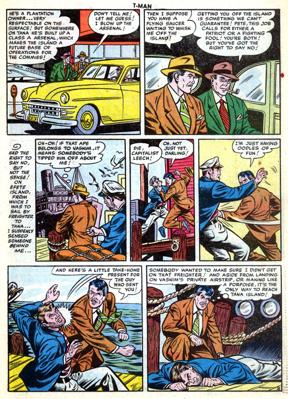 Read online T-Man: World Wide Trouble Shooter comic -  Issue #32 - 11