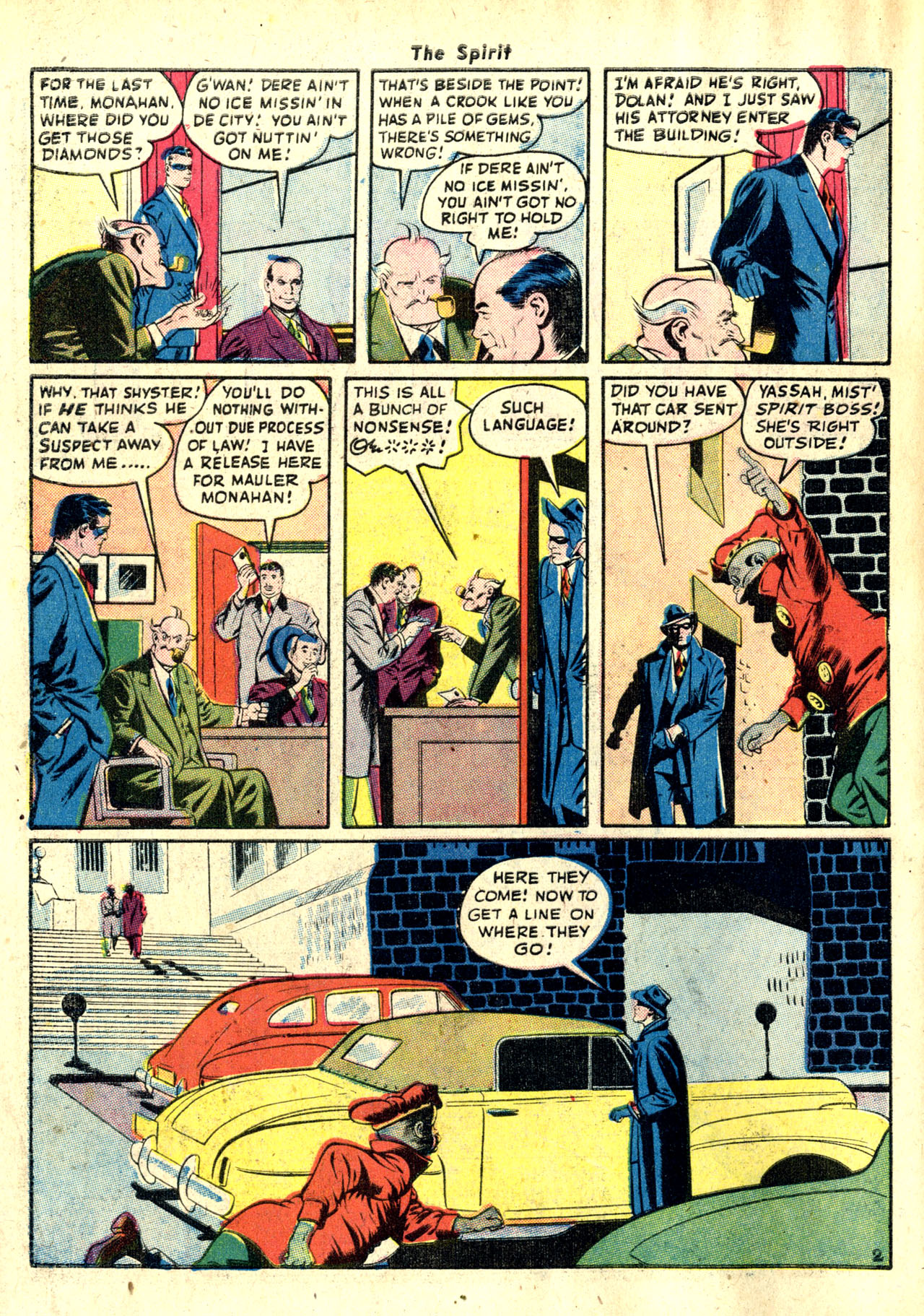 Read online The Spirit (1944) comic -  Issue #10 - 4