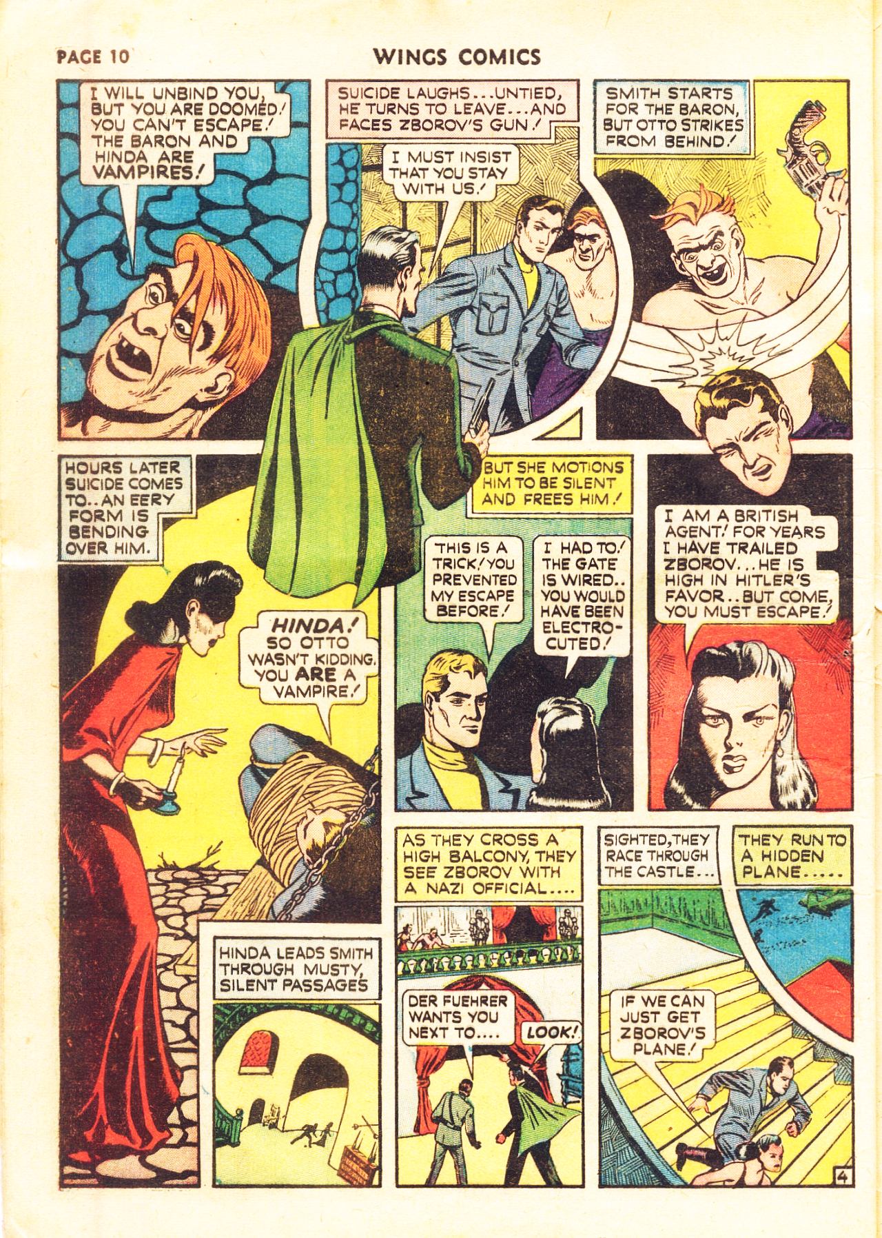 Read online Wings Comics comic -  Issue #11 - 12