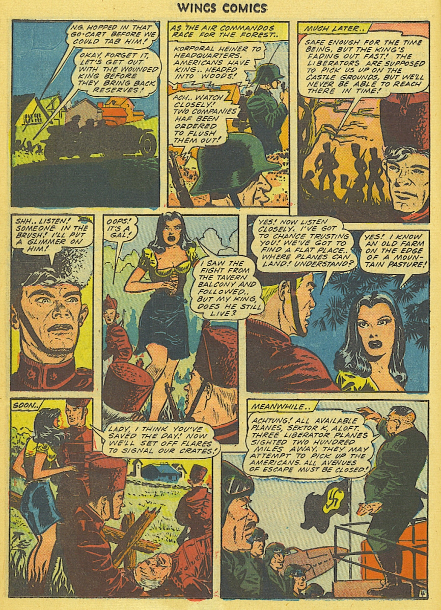 Read online Wings Comics comic -  Issue #43 - 24