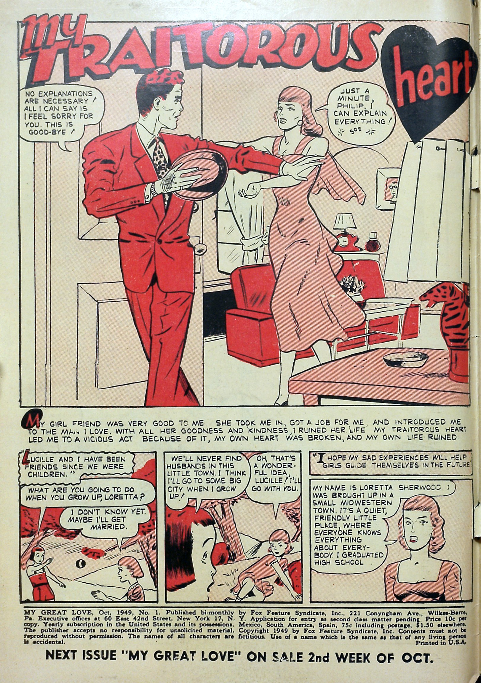 Read online My Great Love comic -  Issue #1 - 2