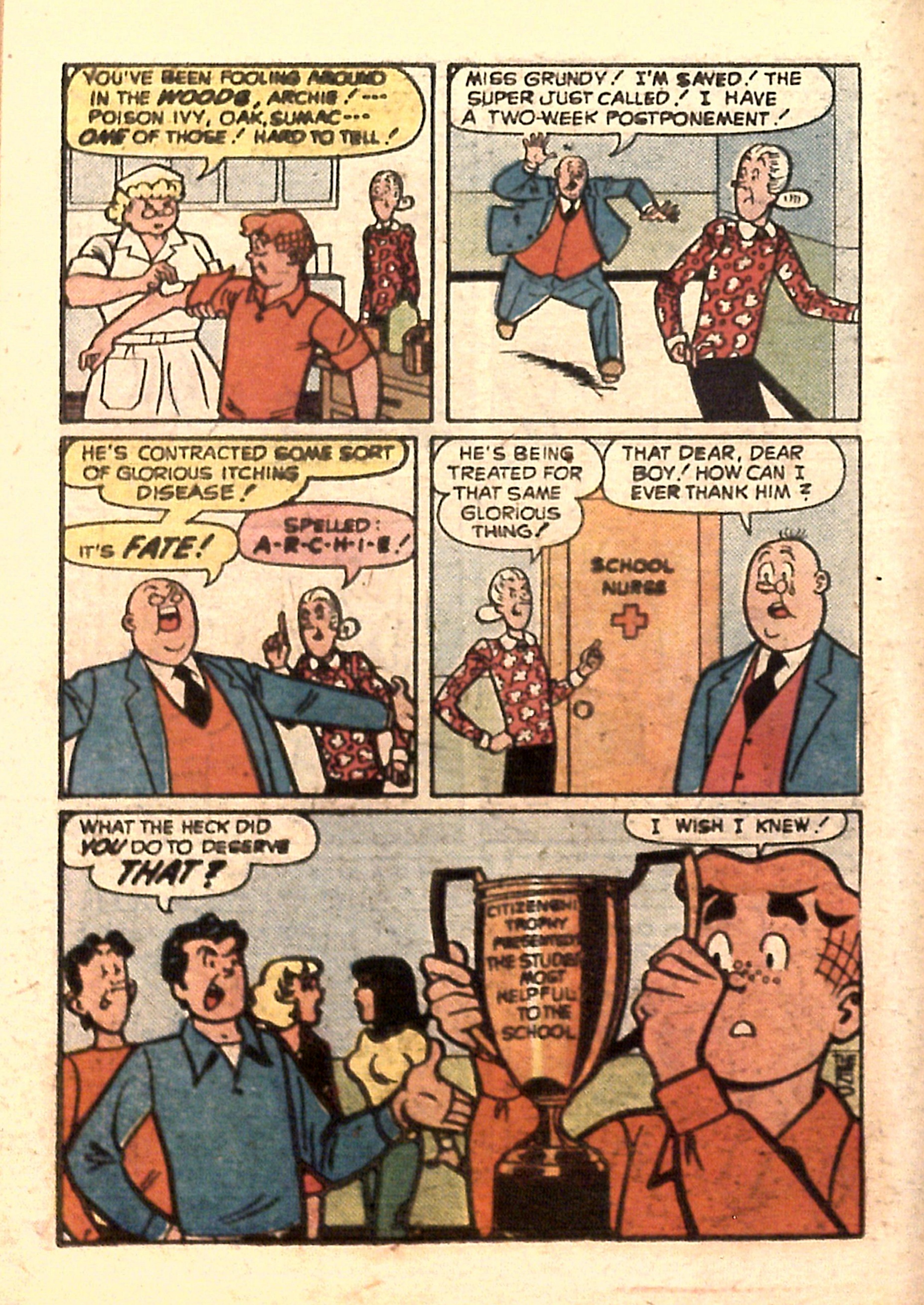 Read online Archie...Archie Andrews, Where Are You? Digest Magazine comic -  Issue #15 - 122