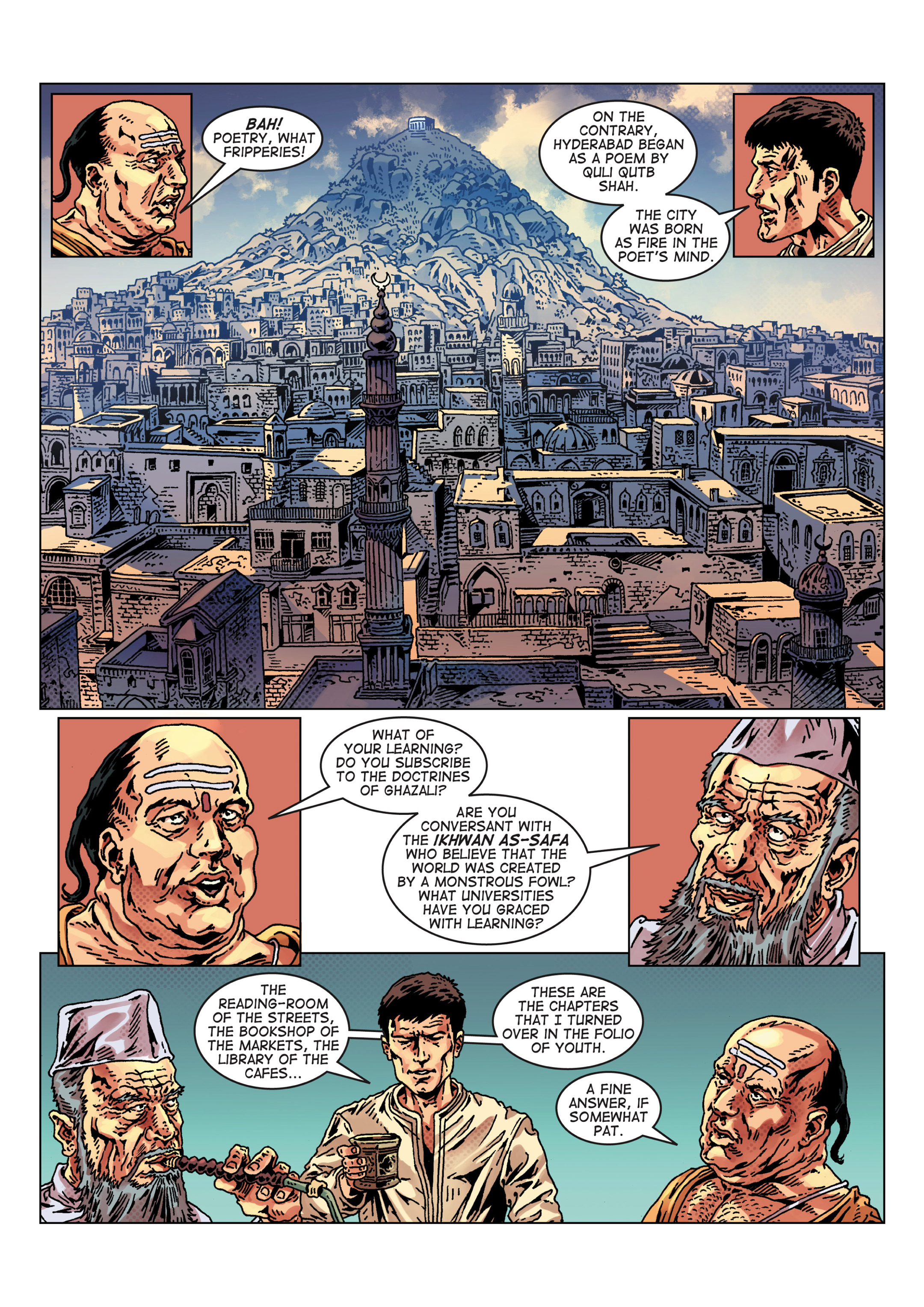 Read online Hyderabad: A Graphic Novel comic -  Issue # TPB - 72