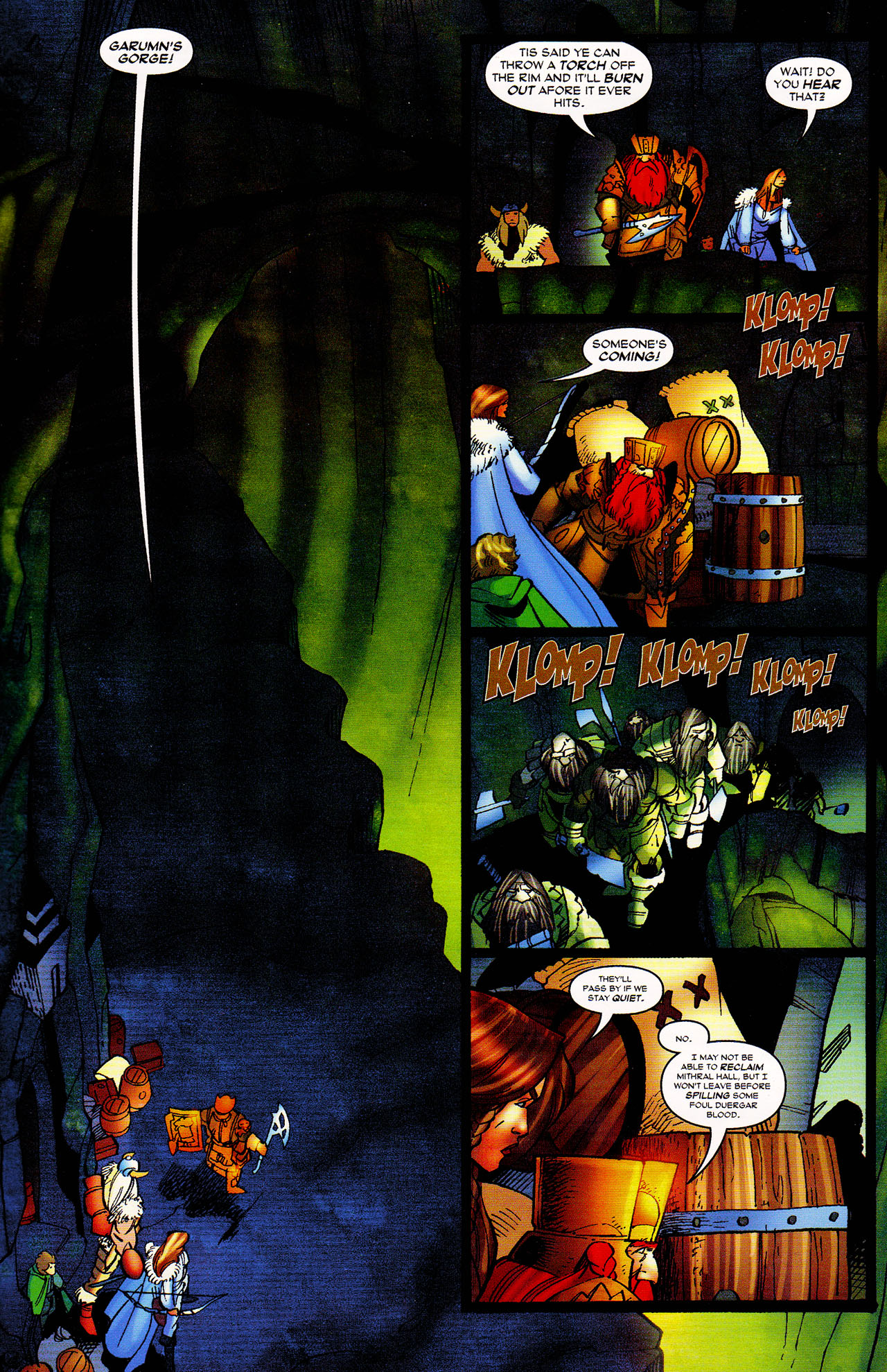 Read online Forgotten Realms: Streams of Silver comic -  Issue #3 - 27