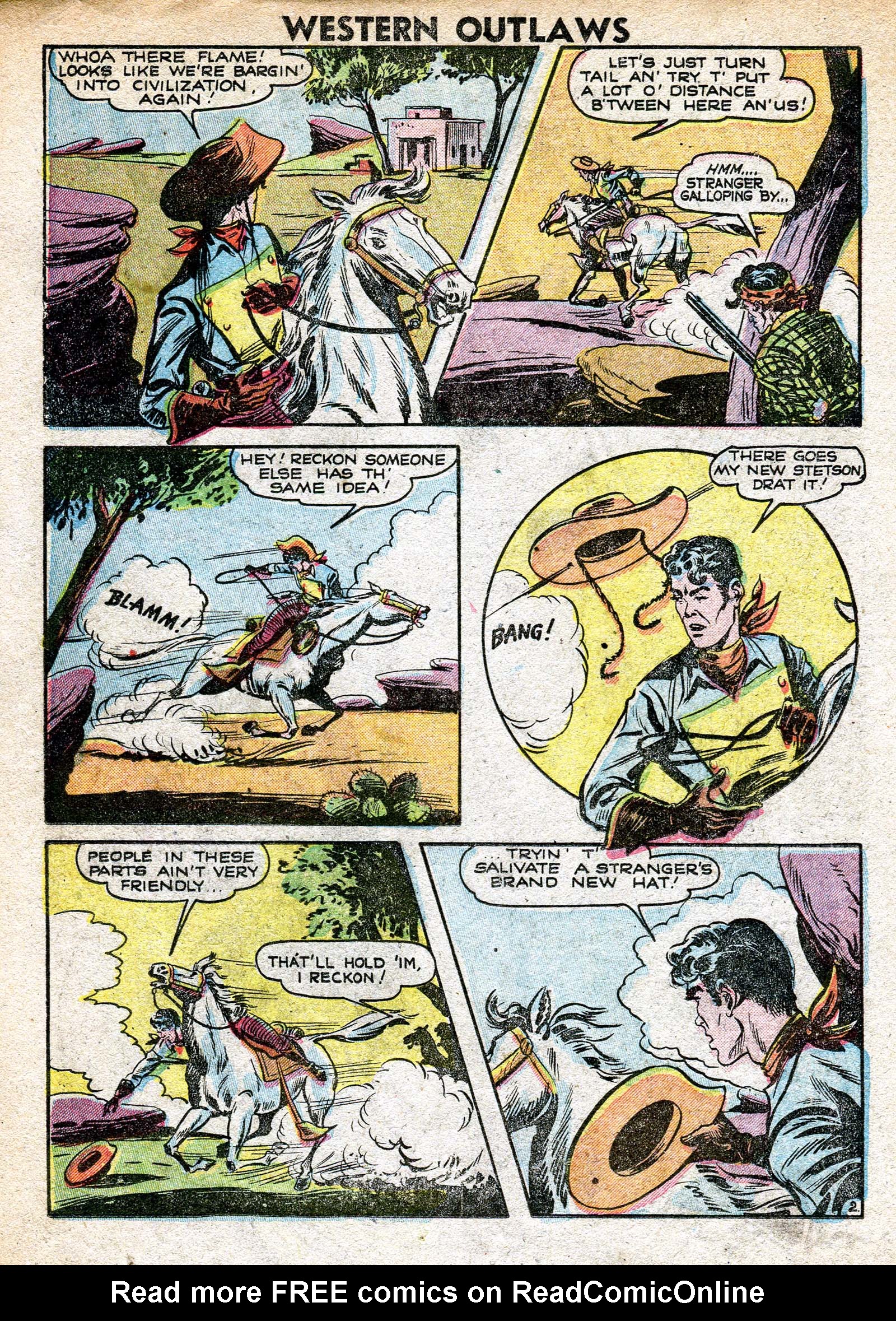 Read online Western Outlaws (1948) comic -  Issue #19 - 25