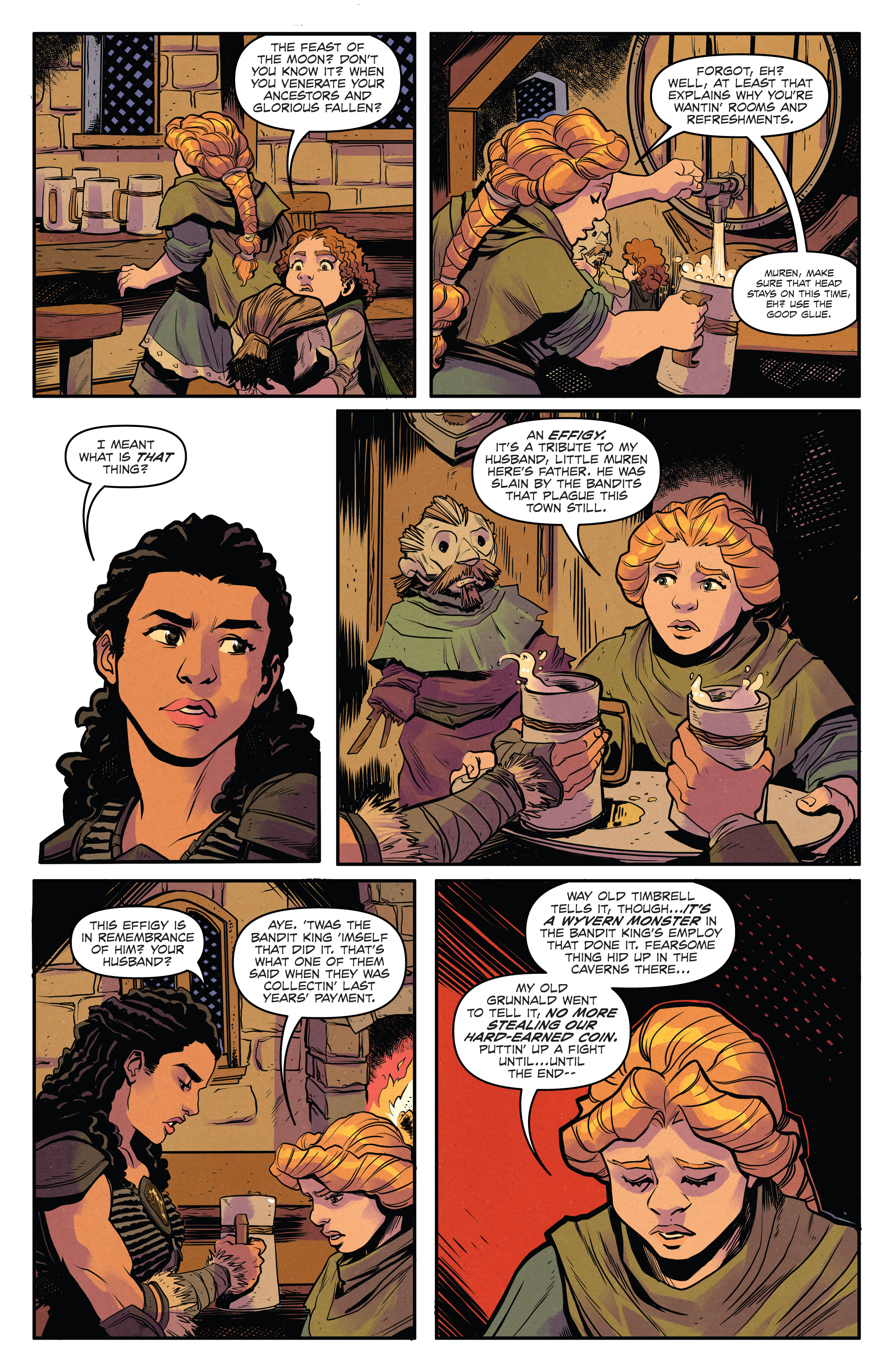 Read online Dungeons & Dragons: Honor Among Thieves - The Feast of the Moon comic -  Issue # TPB - 20