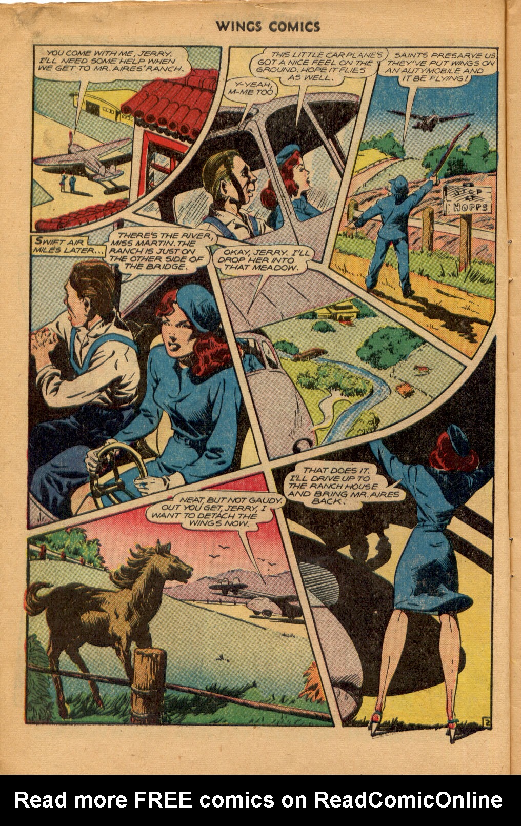 Read online Wings Comics comic -  Issue #72 - 14