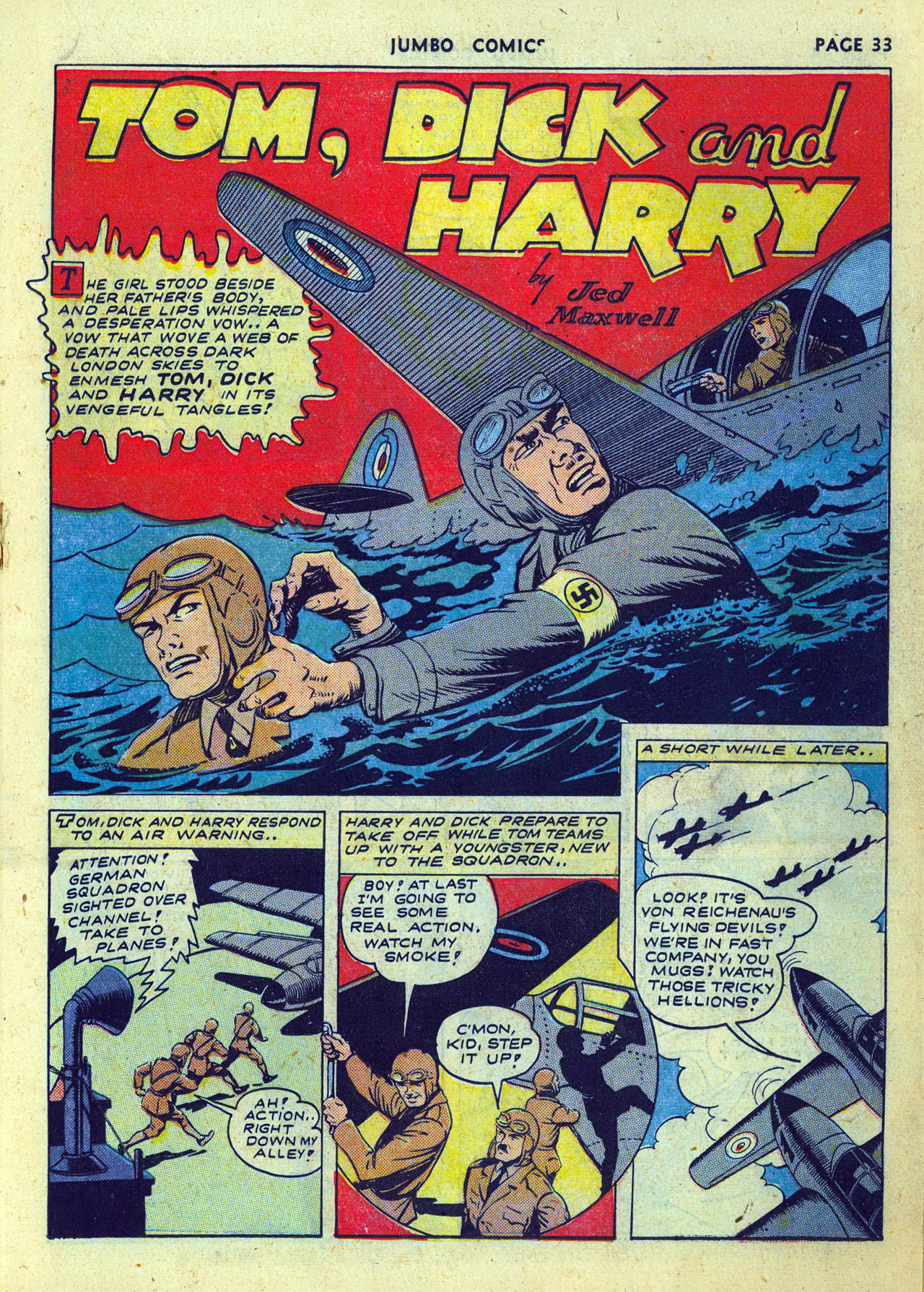 Read online Jumbo Comics comic -  Issue #50 - 35