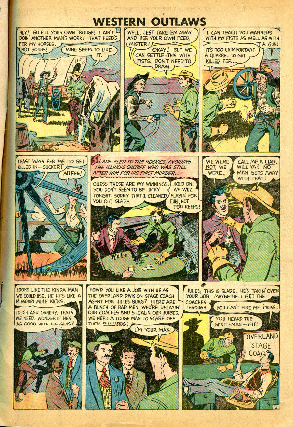 Read online Western Outlaws (1948) comic -  Issue #21 - 3