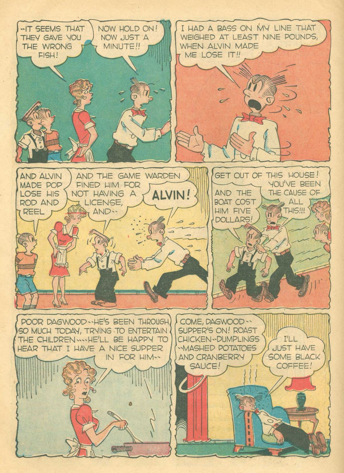 Read online Blondie Comics (1947) comic -  Issue #2 - 18