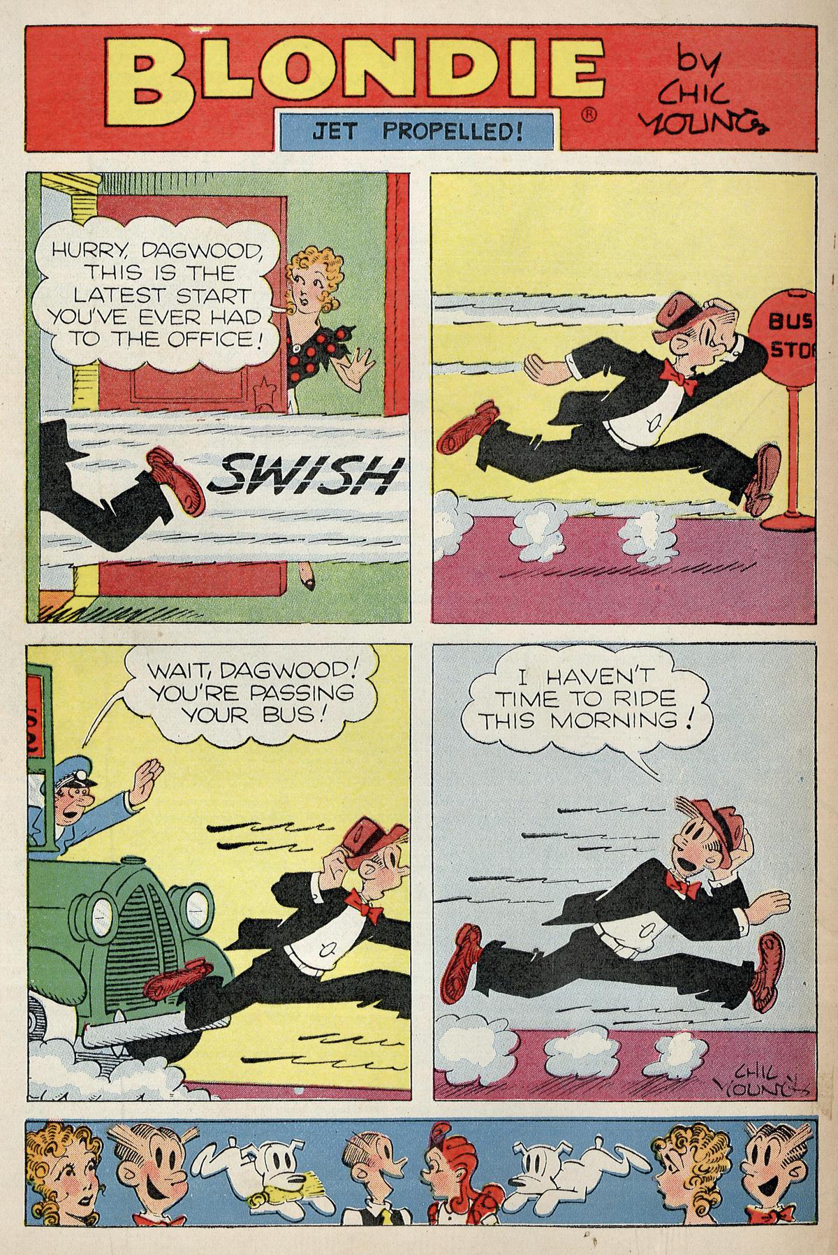 Read online Blondie Comics (1947) comic -  Issue #10 - 35