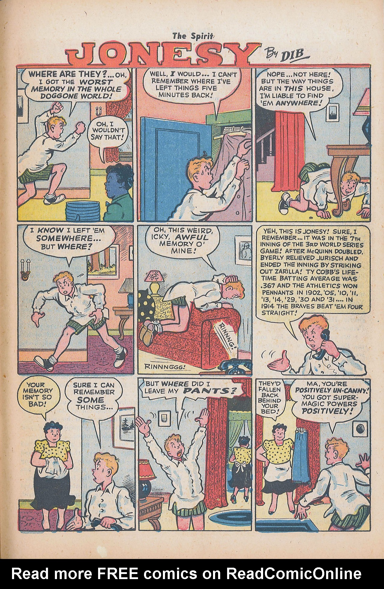 Read online The Spirit (1944) comic -  Issue #9 - 39