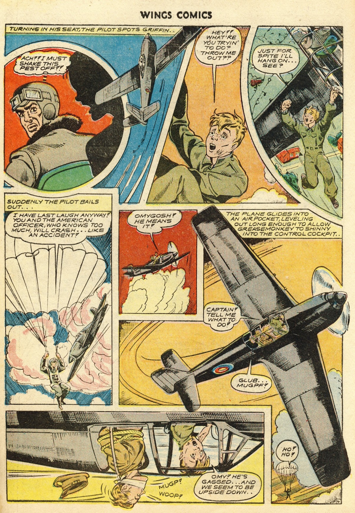 Read online Wings Comics comic -  Issue #36 - 16
