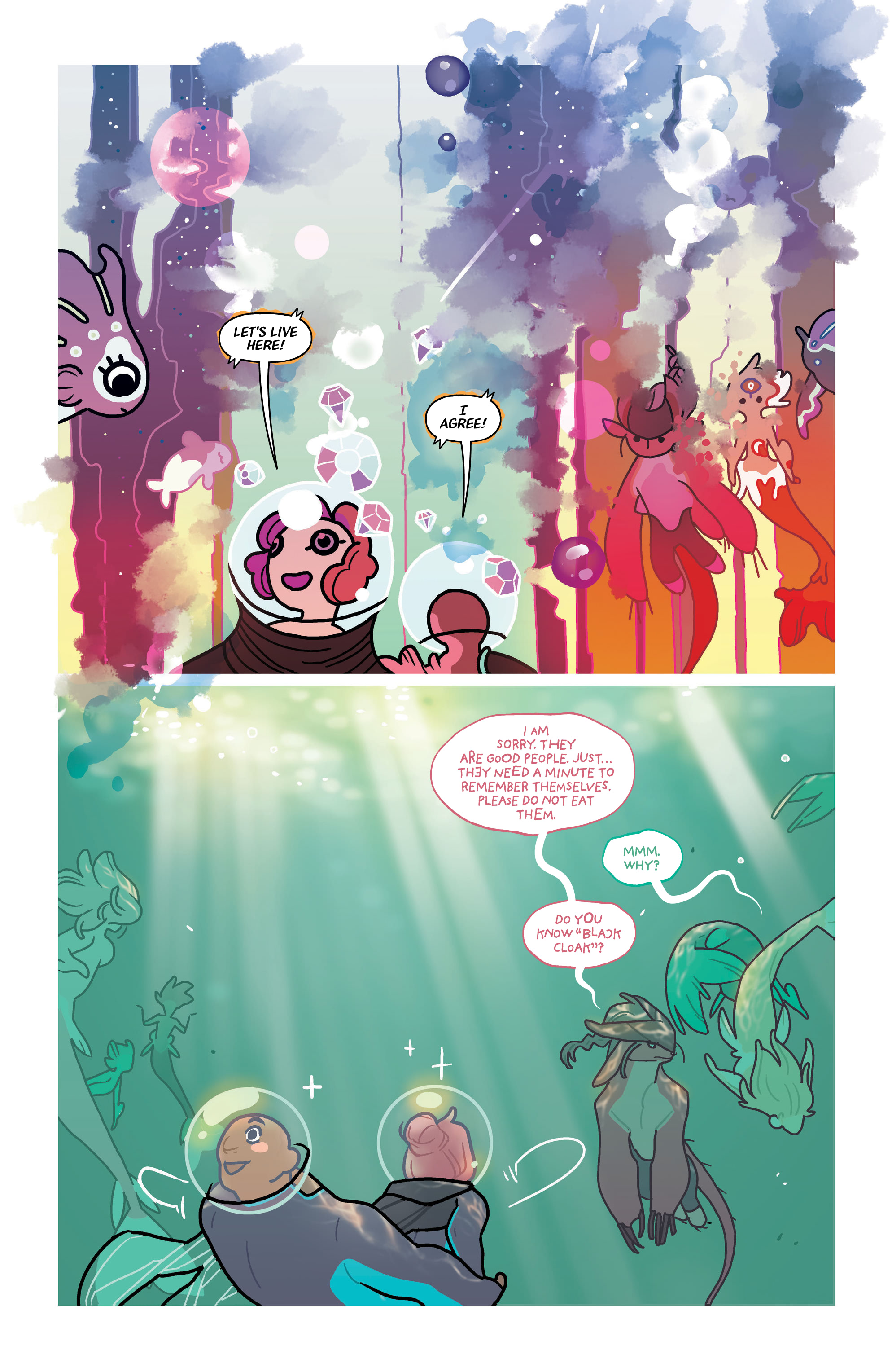 Read online Black Cloak comic -  Issue #4 - 5