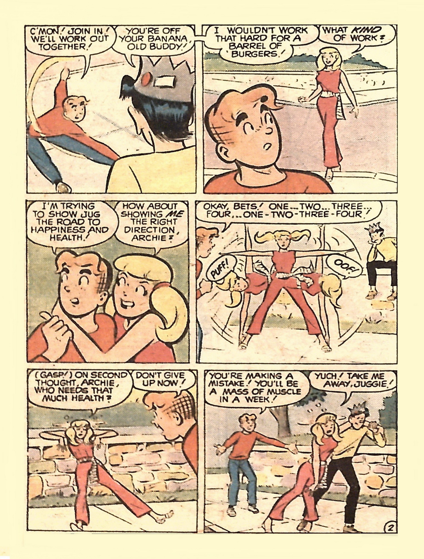 Read online Archie...Archie Andrews, Where Are You? Digest Magazine comic -  Issue #2 - 4